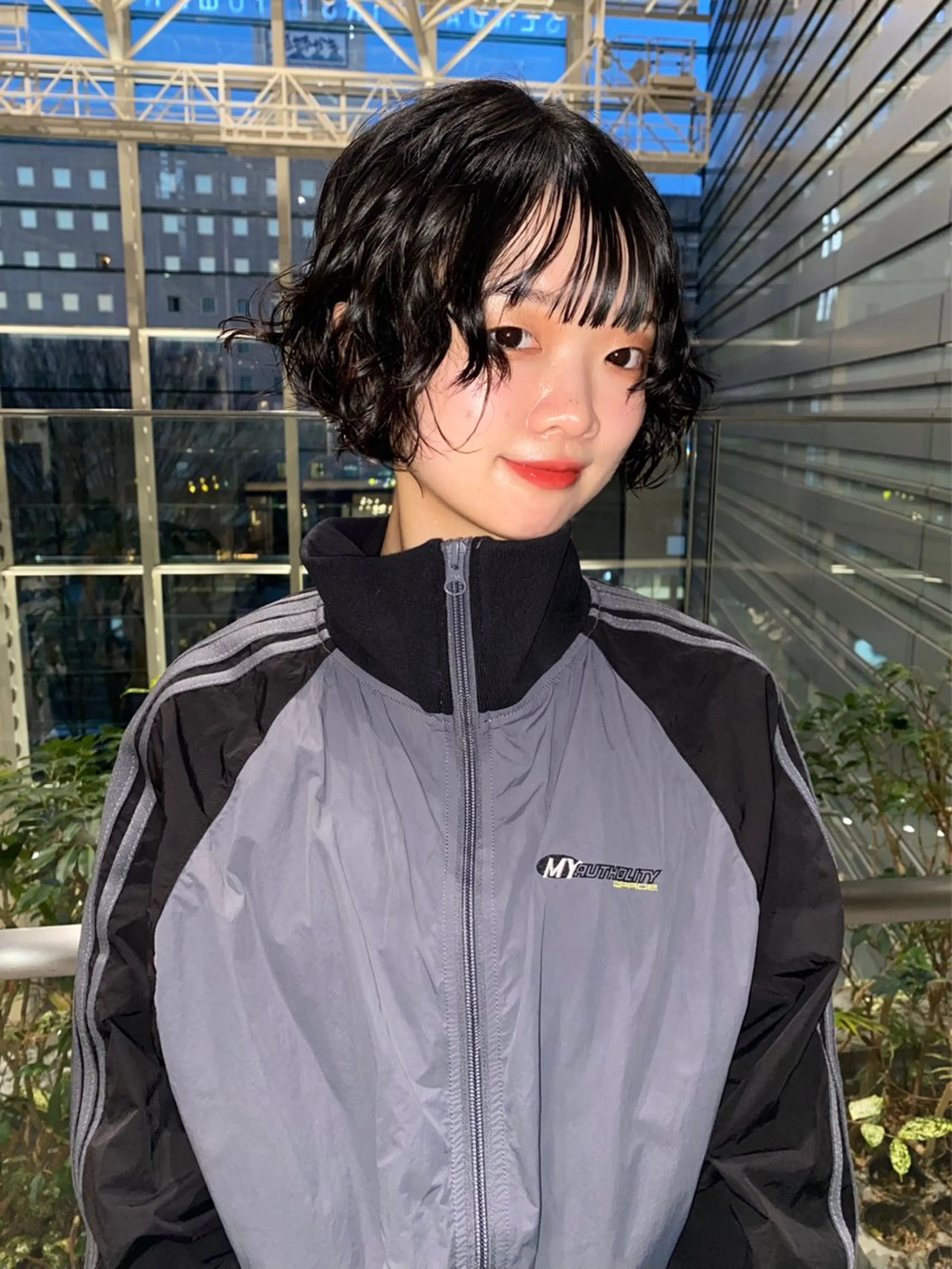 ショート パーマ カット パーマ mai / linoah˚✧のヘアスタイル