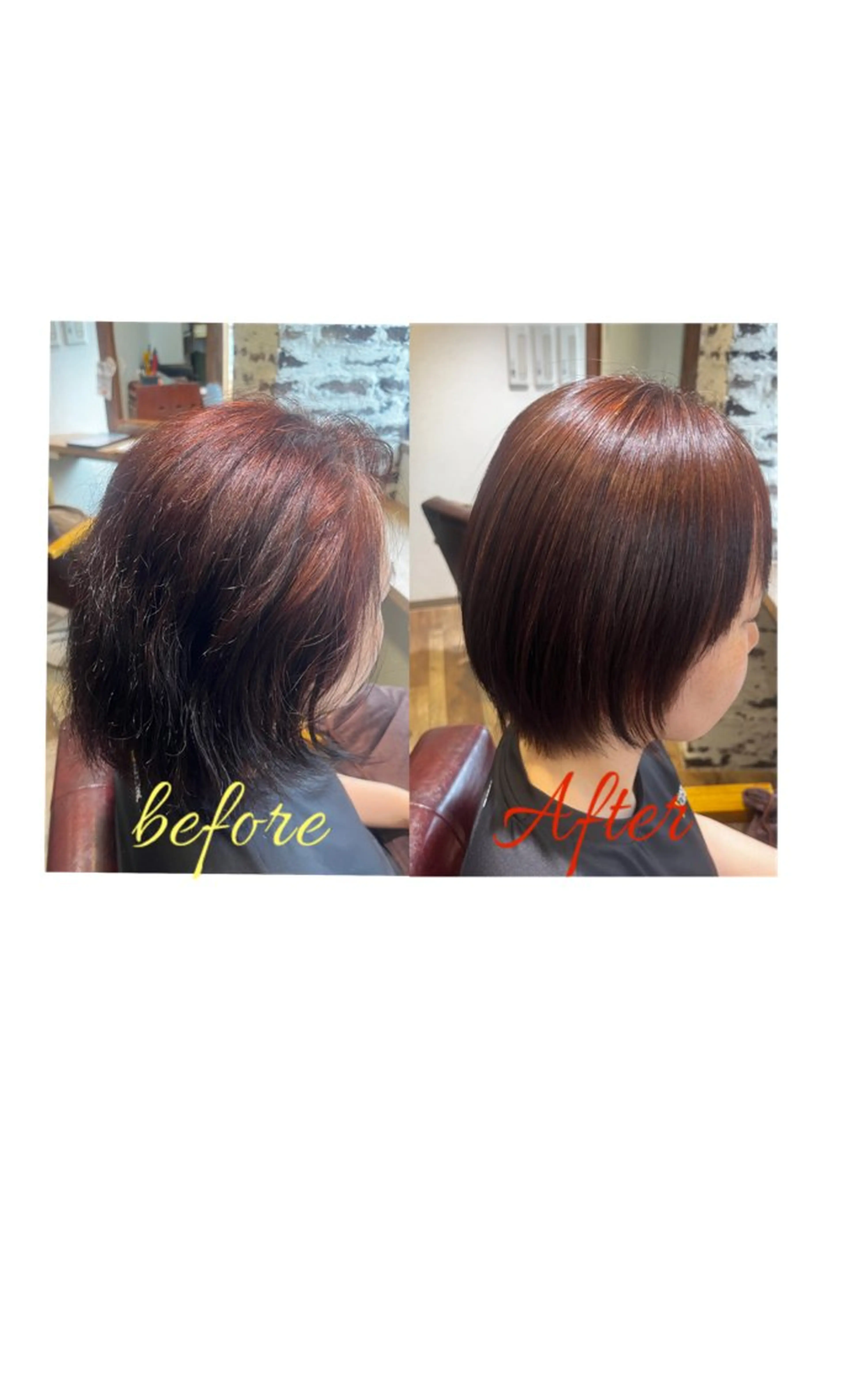 ショート くせ毛 カット 縮毛矯正 トリートメント SLOW by opsia所属・カットモデル募集中 曳舟FUKUDAのヘアスタイル