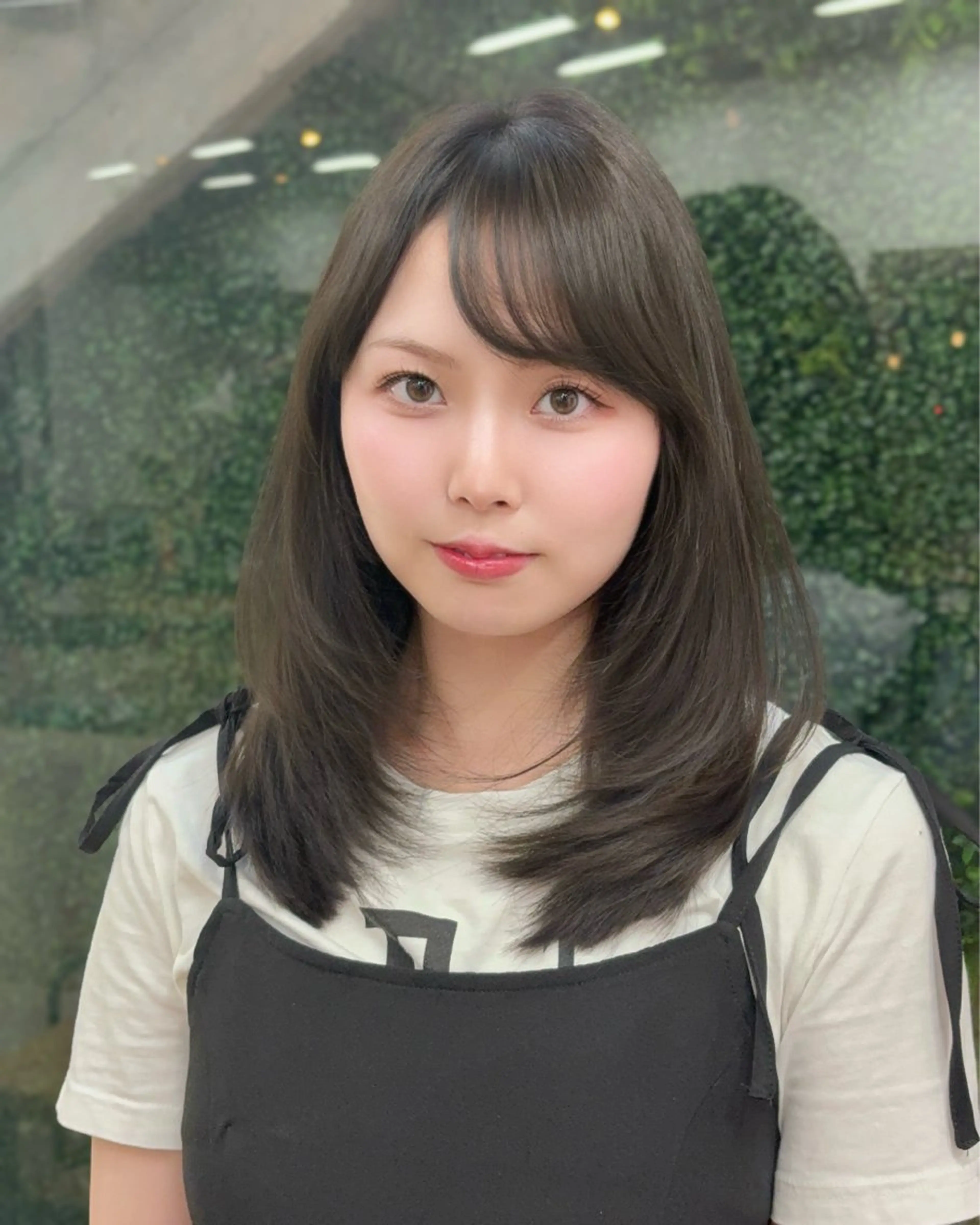 ミディアム カラー 🤍韓国ヘア/ 楓🤍のヘアスタイル