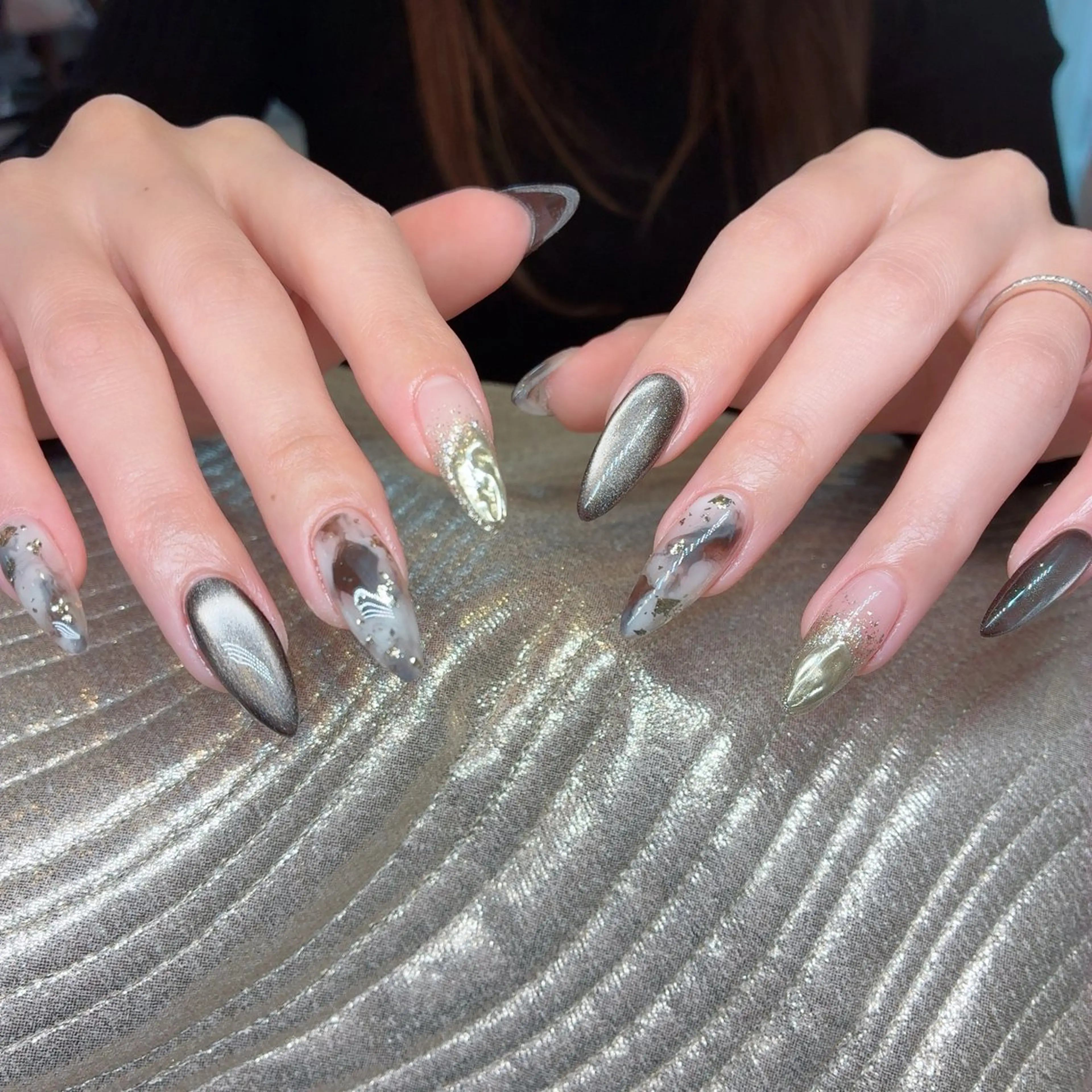 ネイル ハンドネイル NAIL SALON Eclat しほのネイルデザイン