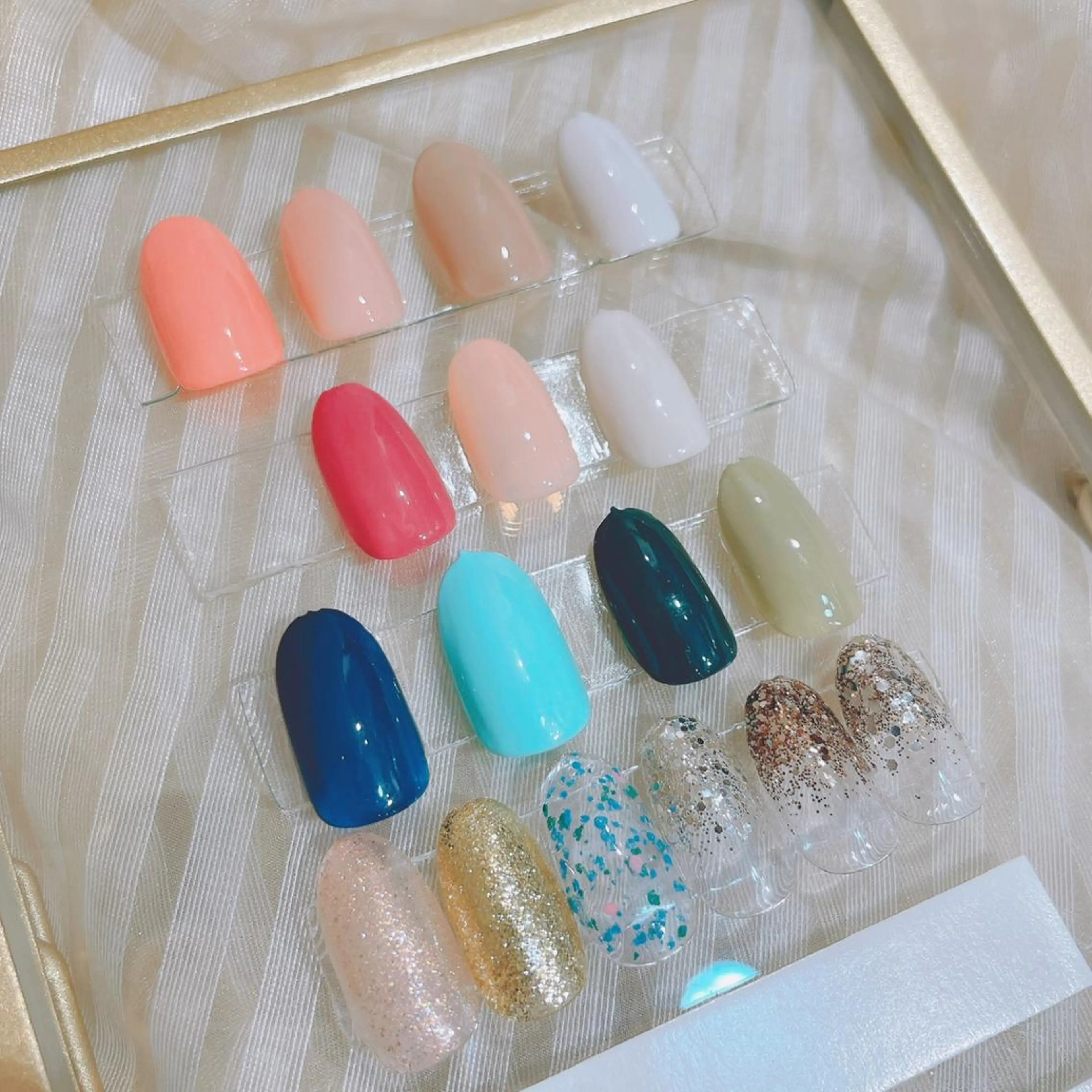 ネイル ラメ(グリッター) Cure.美爪育成 salon大関のネイルデザイン