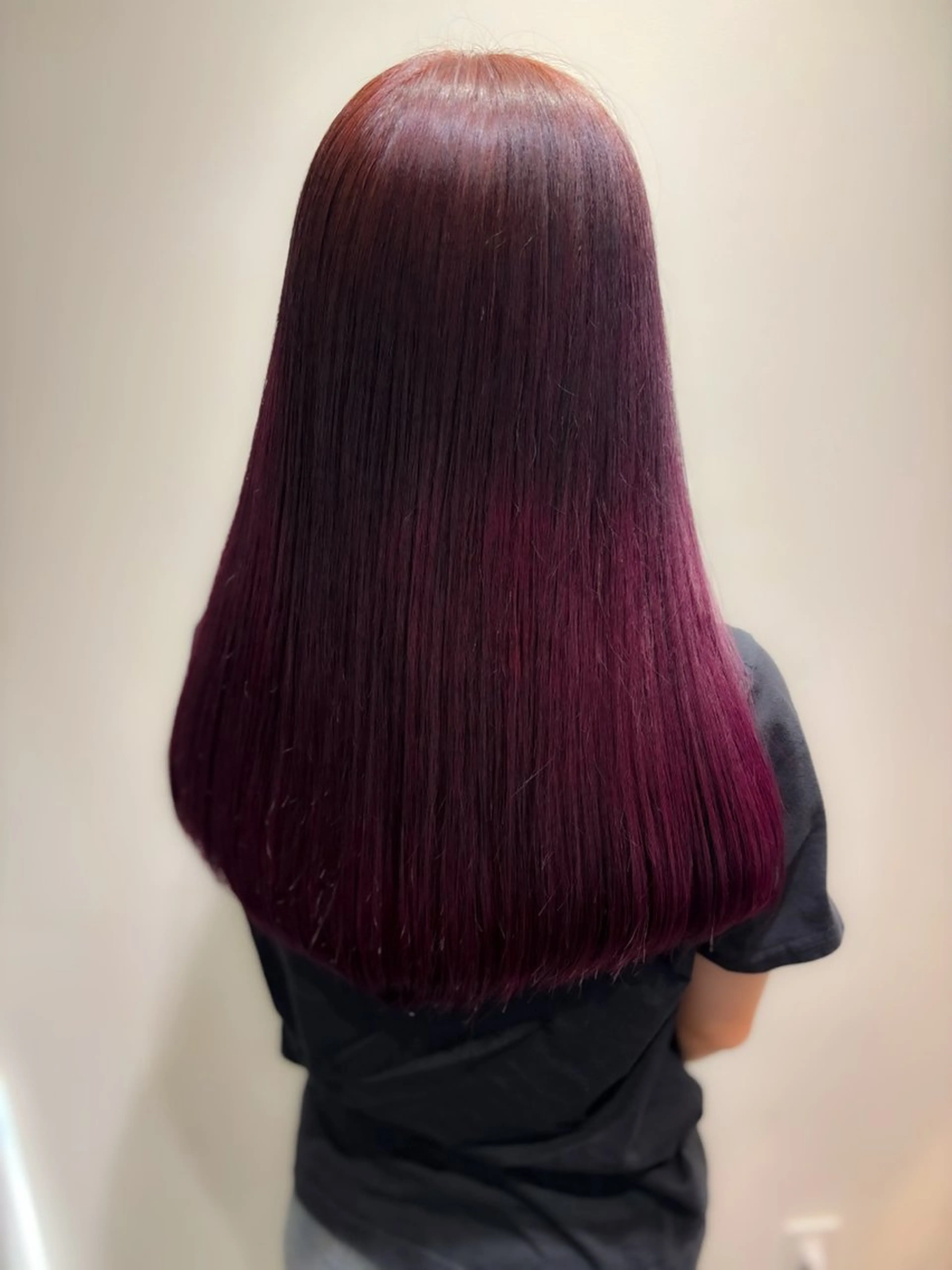 ロング カラー ブリーチ ラベンダーカラー ピンクカラー ピンクラベンダー ducha所属・DUCHA Tomida naoのヘアスタイル