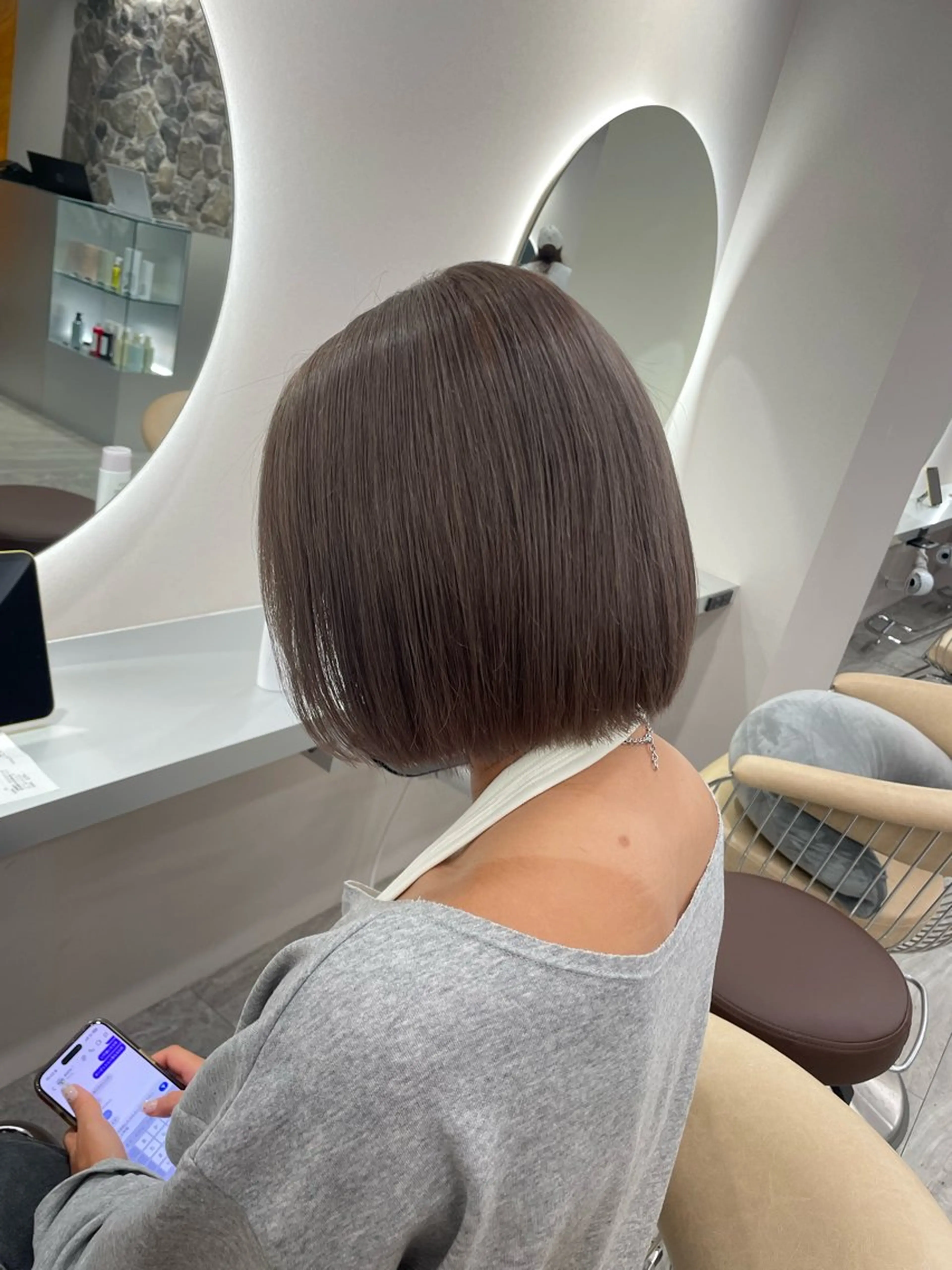 ショート 奥野 妃南のヘアスタイル