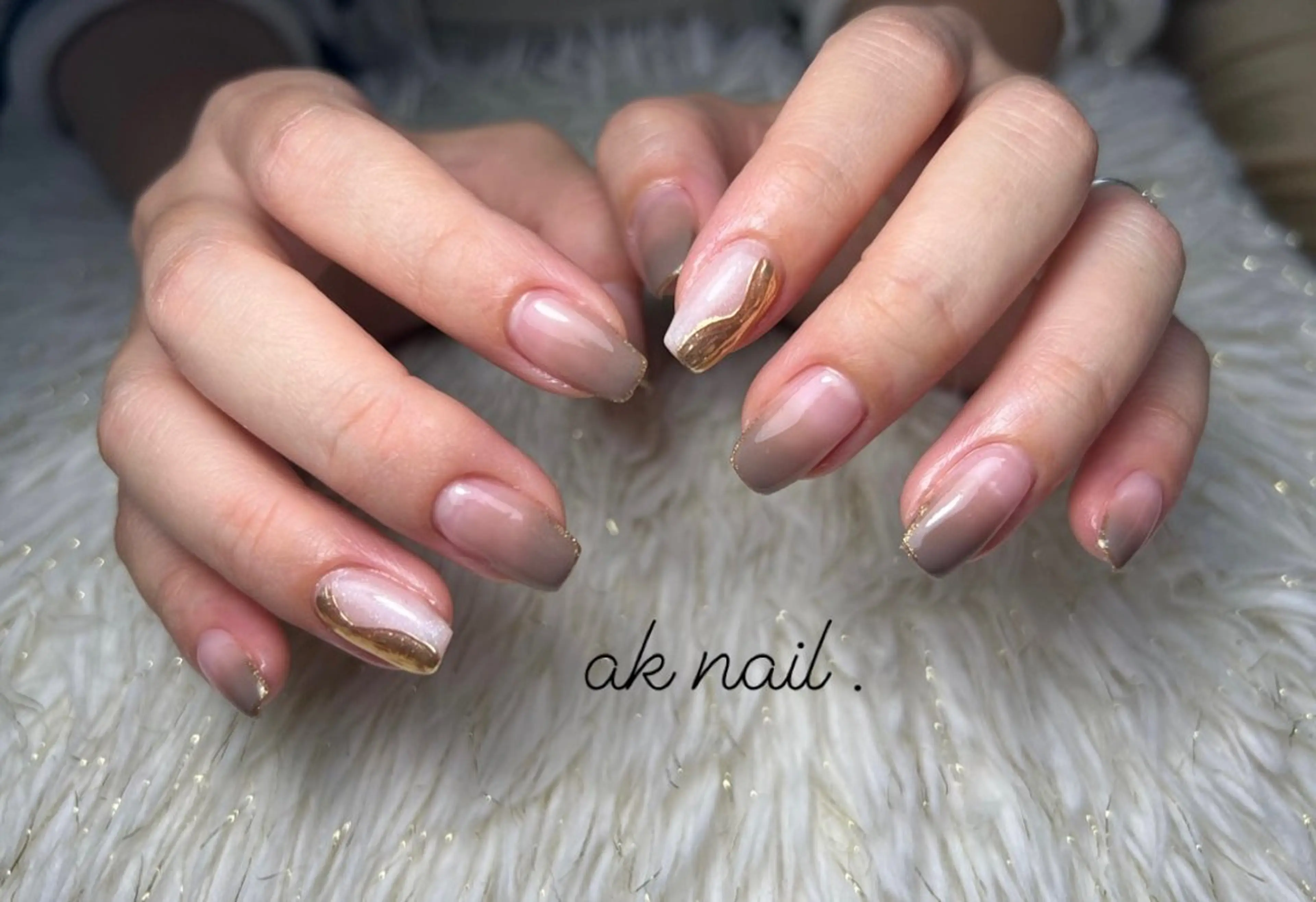 ネイル ハンドネイル ak nail .のネイルデザイン