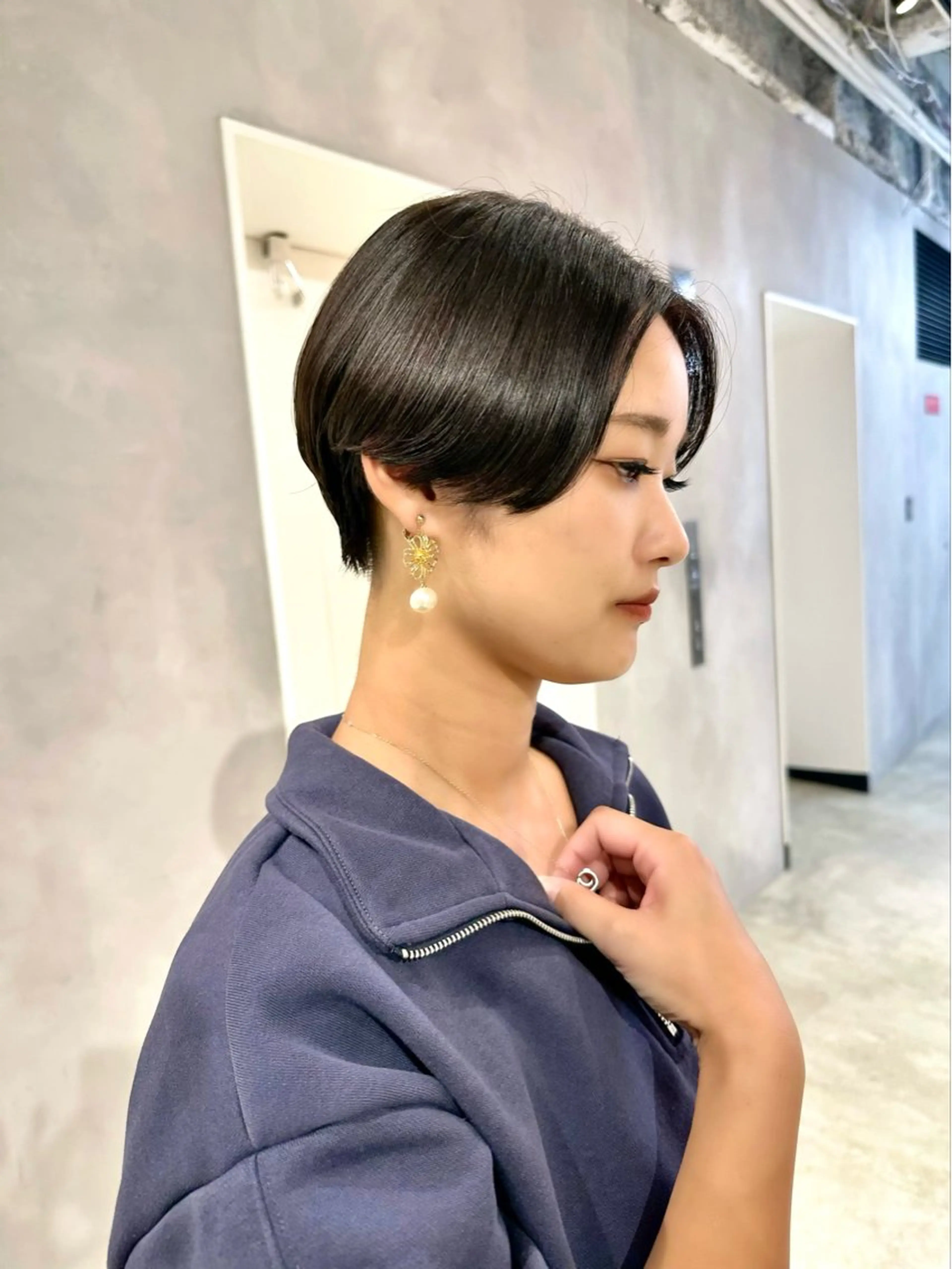 ショート ハンサムショート ショートヘア カット ハイトーン/ショート /akane🐰♥️のヘアスタイル