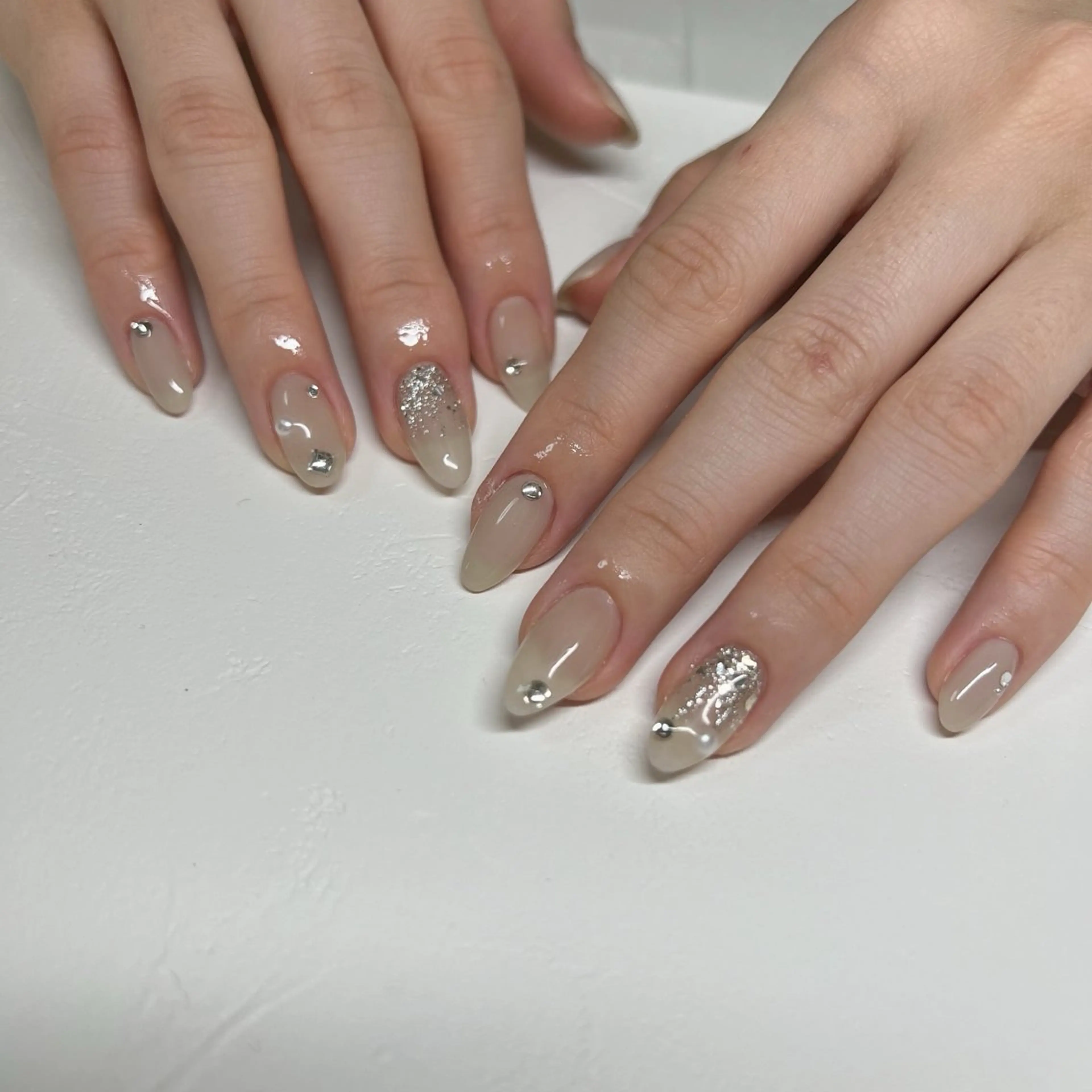 ネイル シンプルネイル ハンドネイル 川端 京香のネイルデザイン