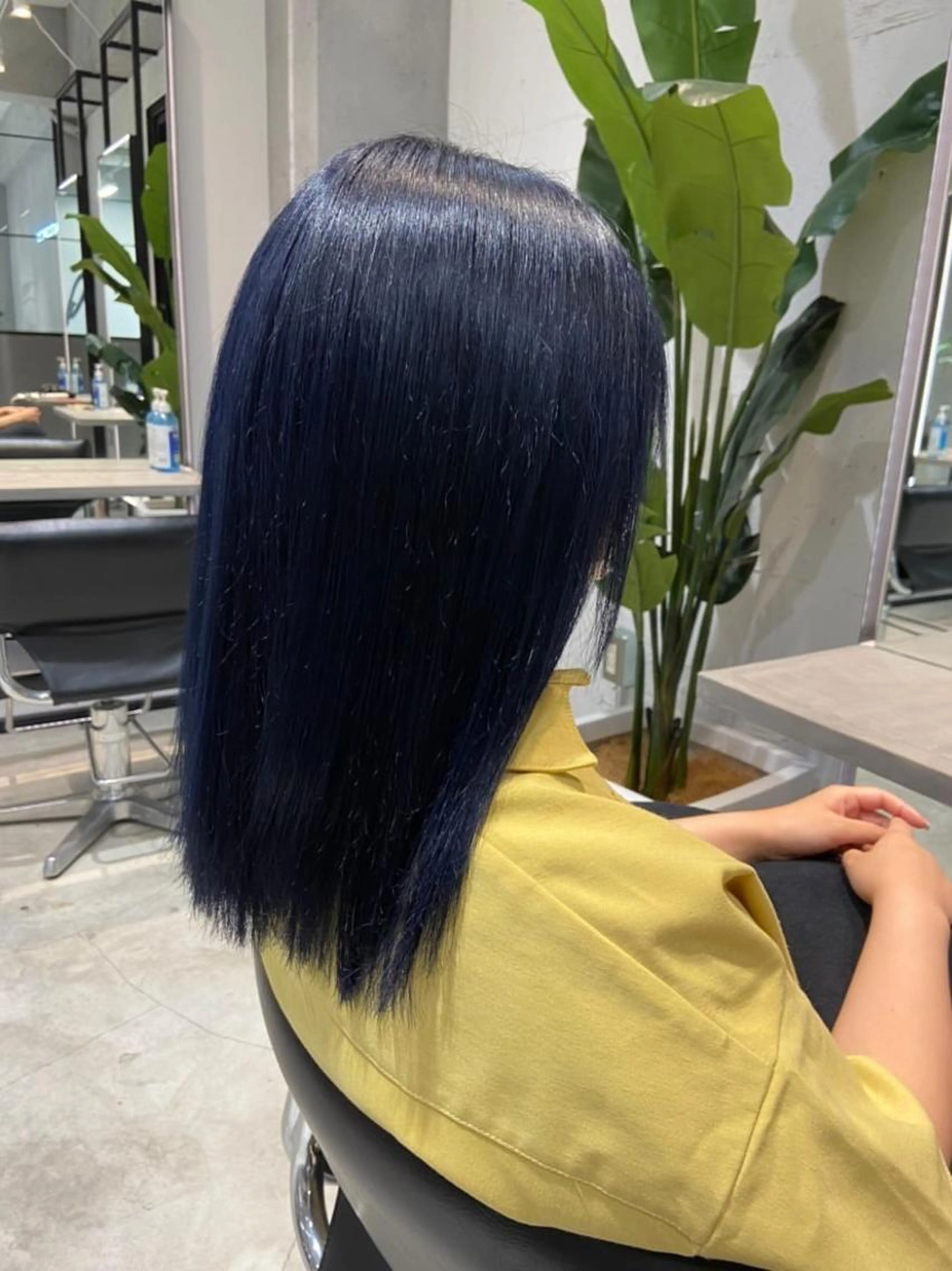 全体カラー＋オージュア2stepトリートメント　暖色や寒色もの写真