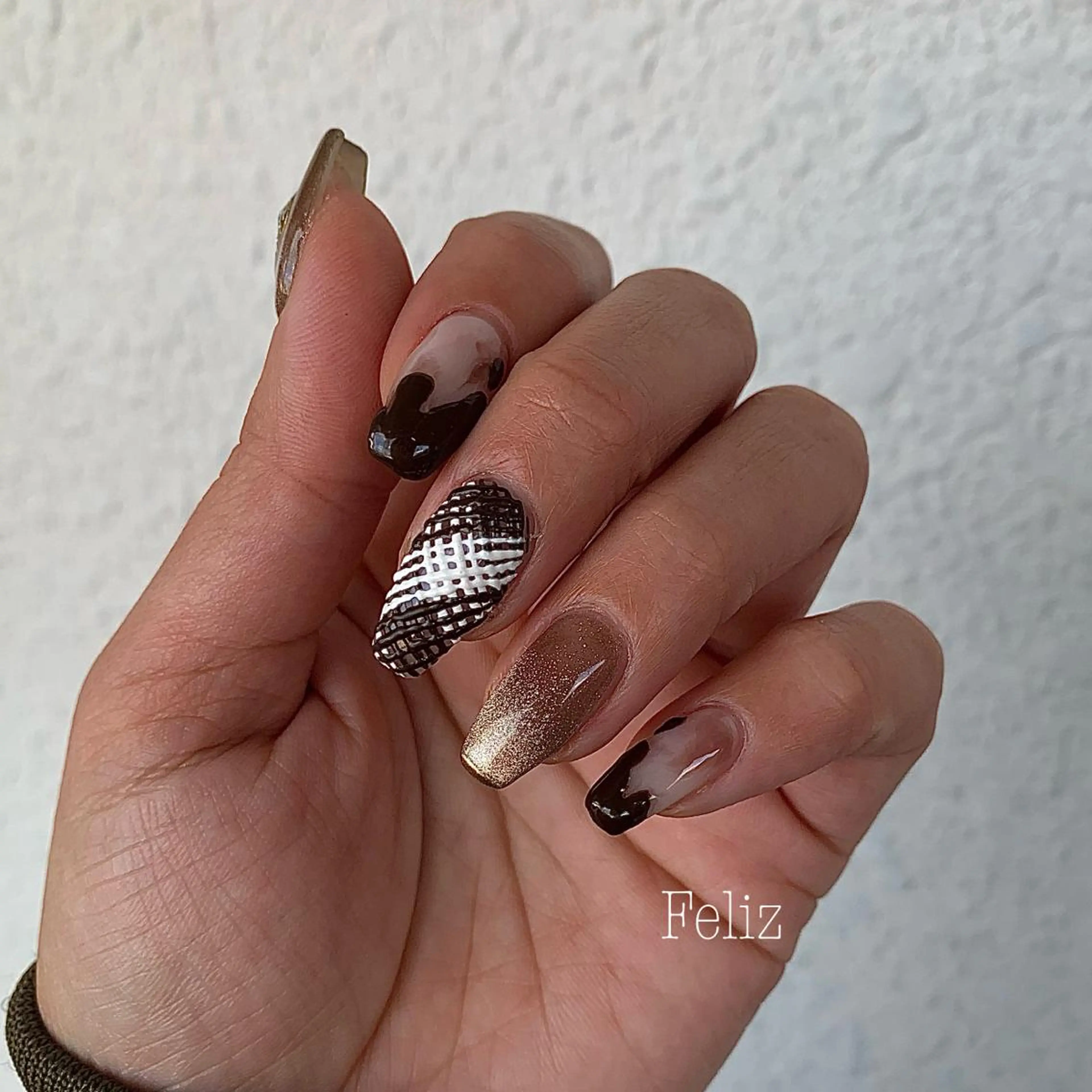 ネイル マグネットネイル Feliz所属・Feliz 楽しいネイルサロンのネイルデザイン