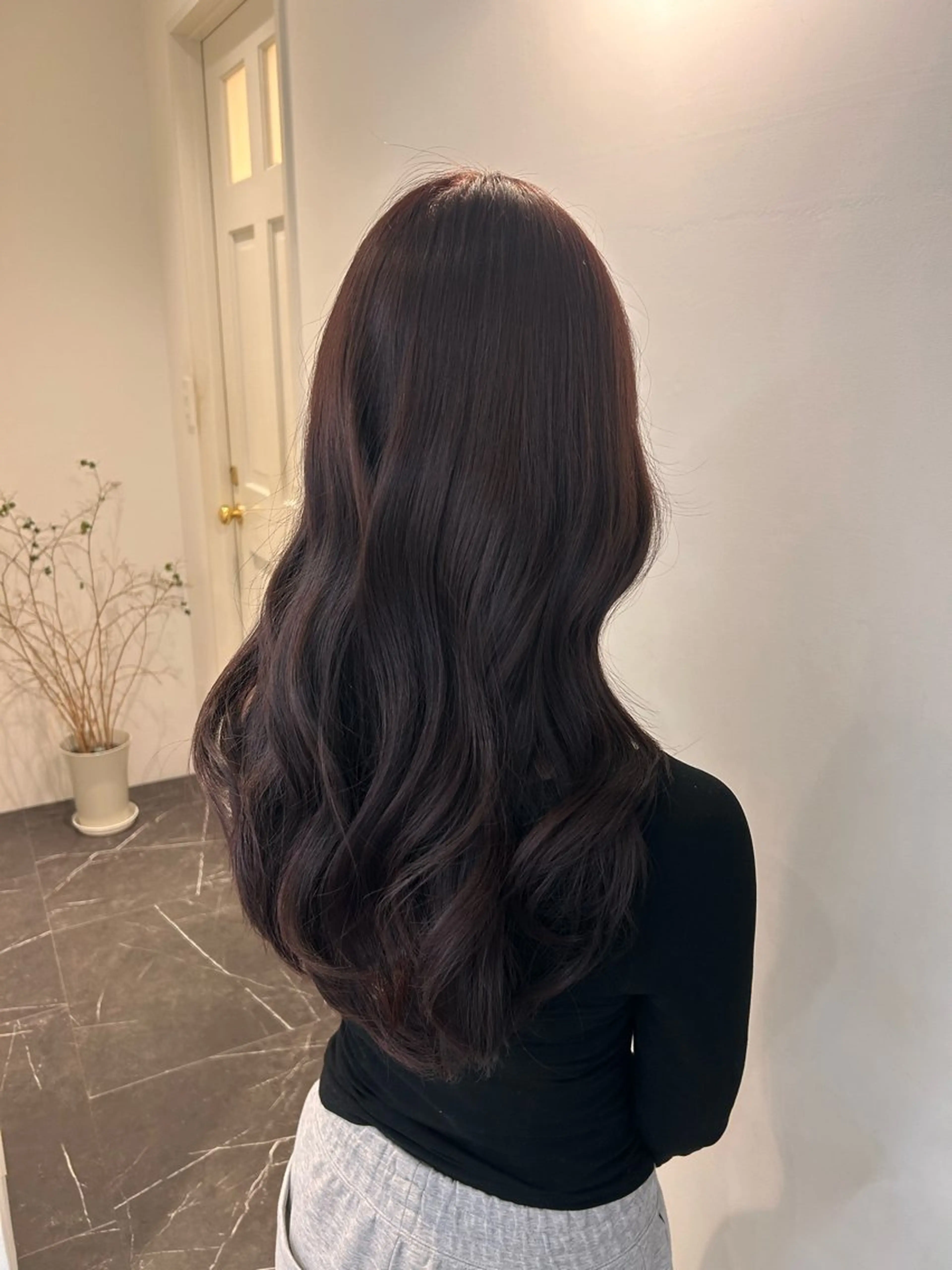 カラー 内田 友香のヘアスタイル