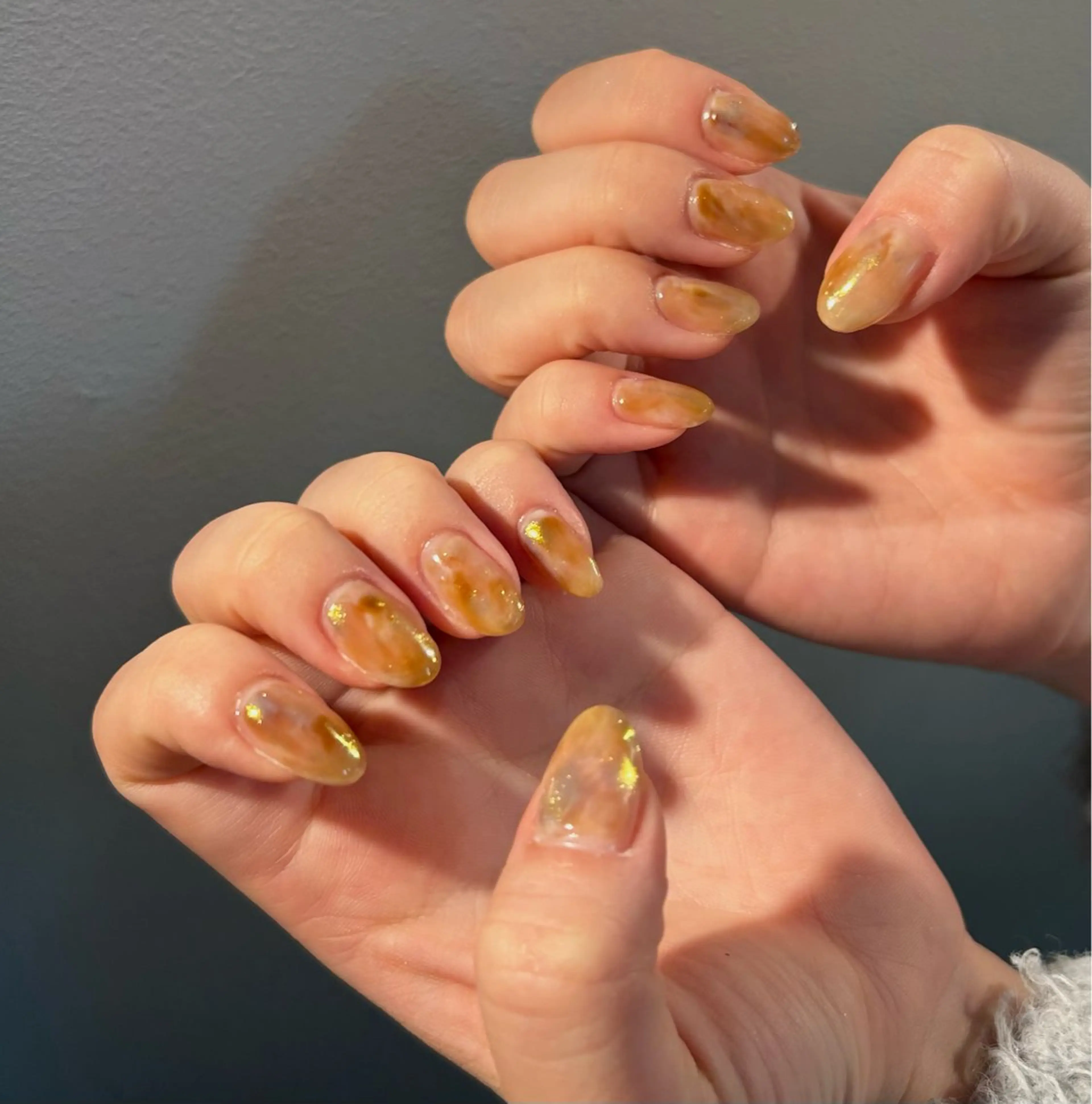 ネイル シンプルネイル purple aster名駅店所属・purple Asterのネイルデザイン