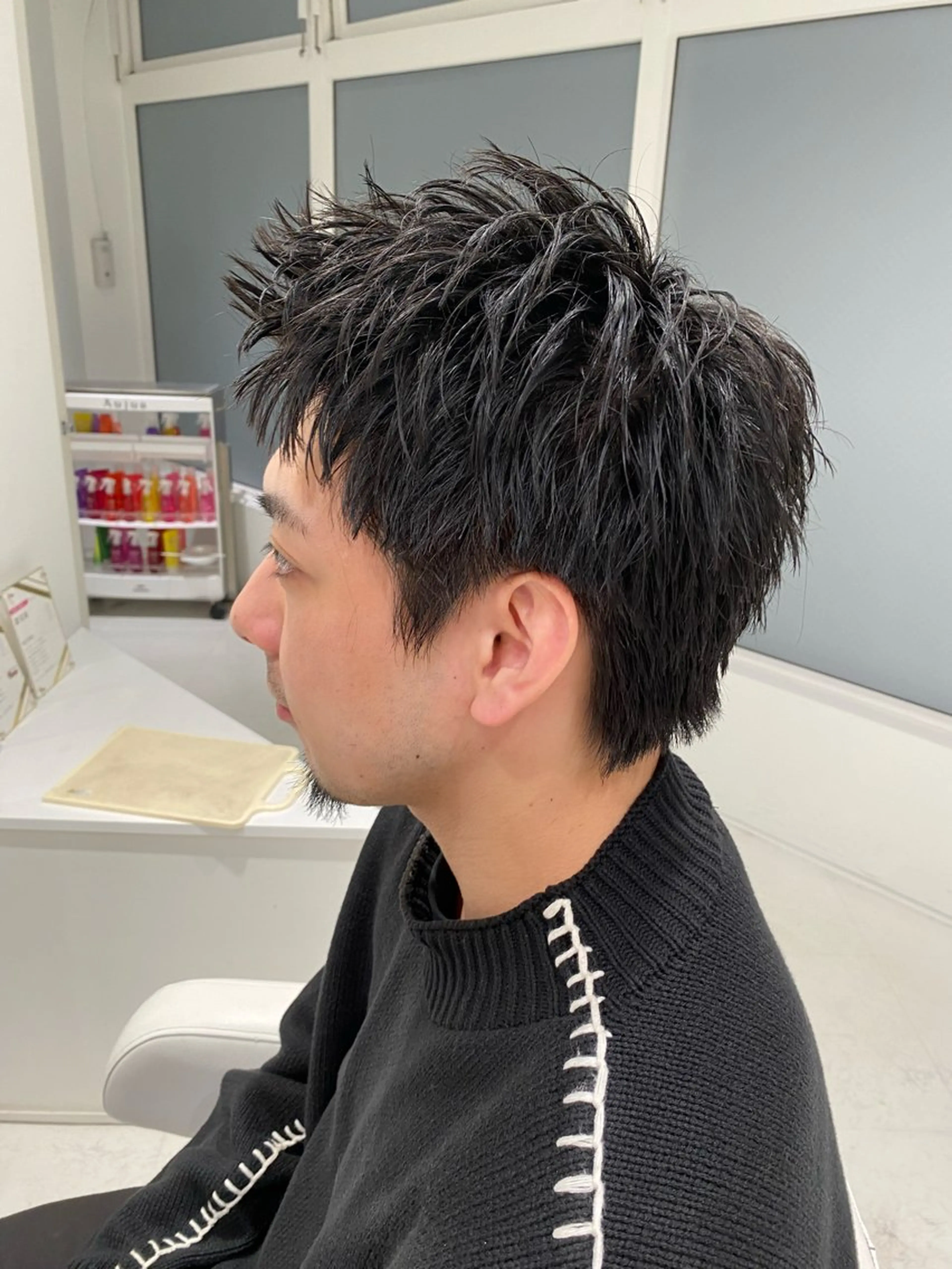 メンズショートの写真