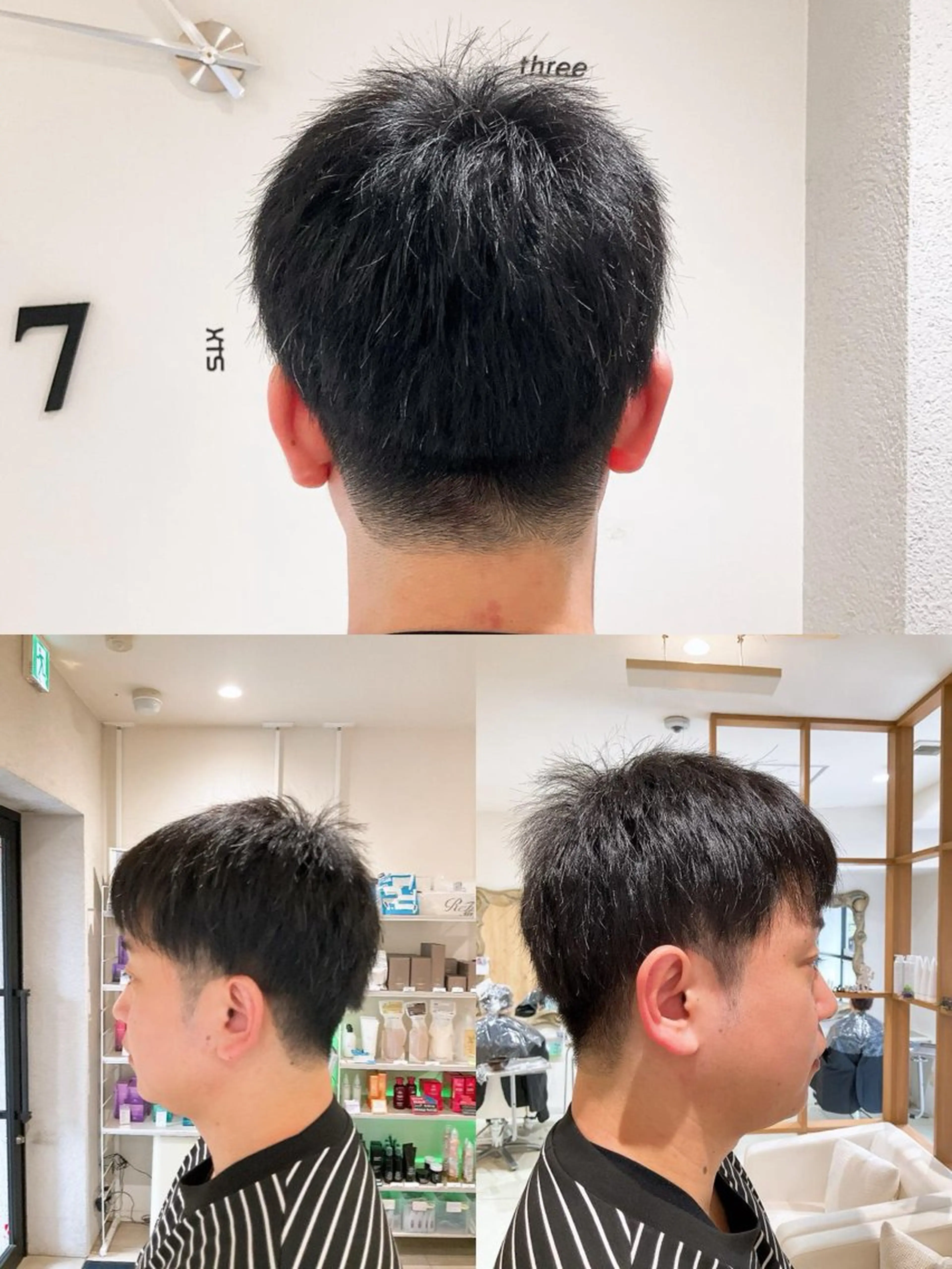 メンズ カット 山本 真緒のヘアスタイル