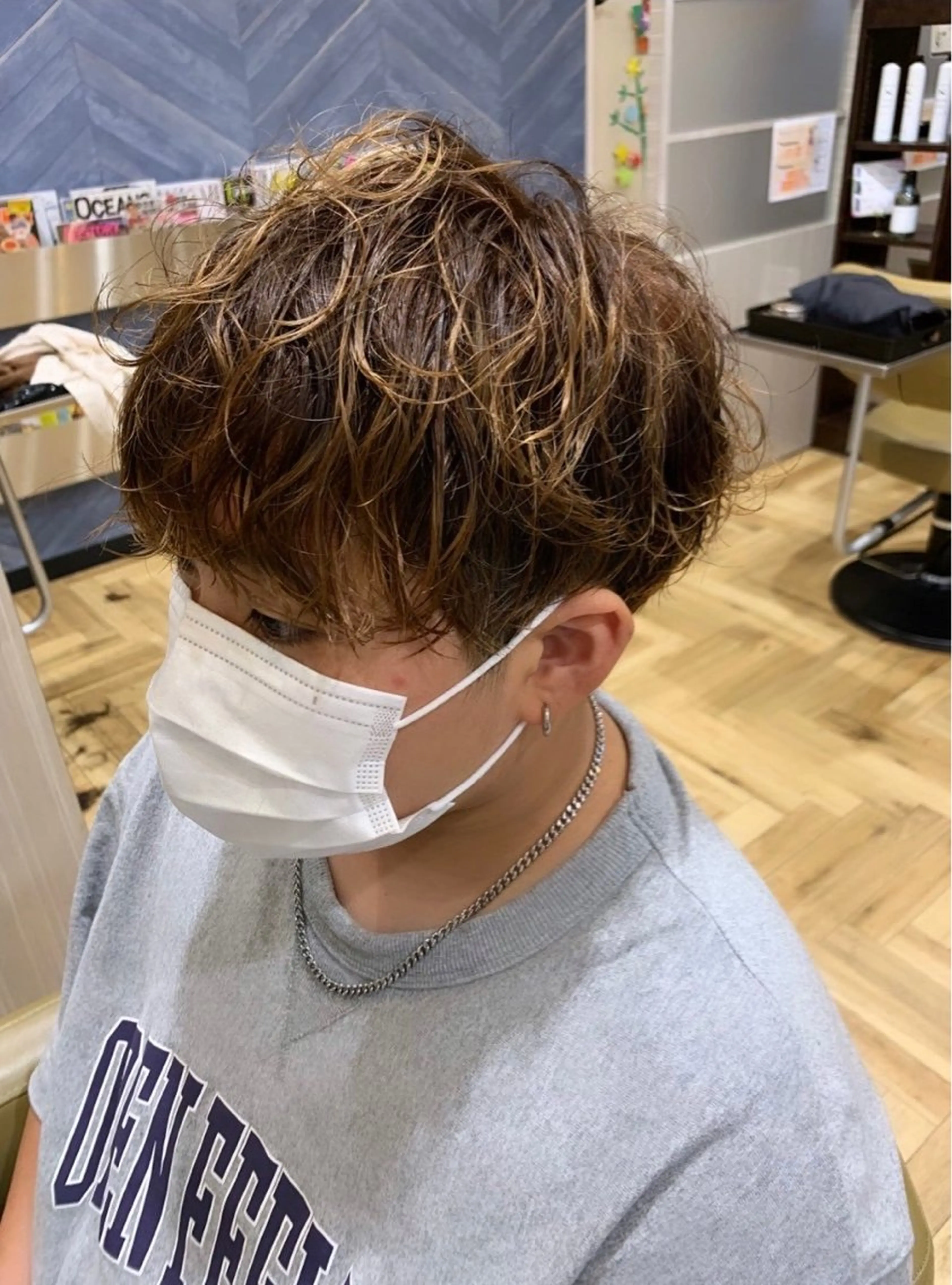 メンズ カット 深井 さやのヘアスタイル