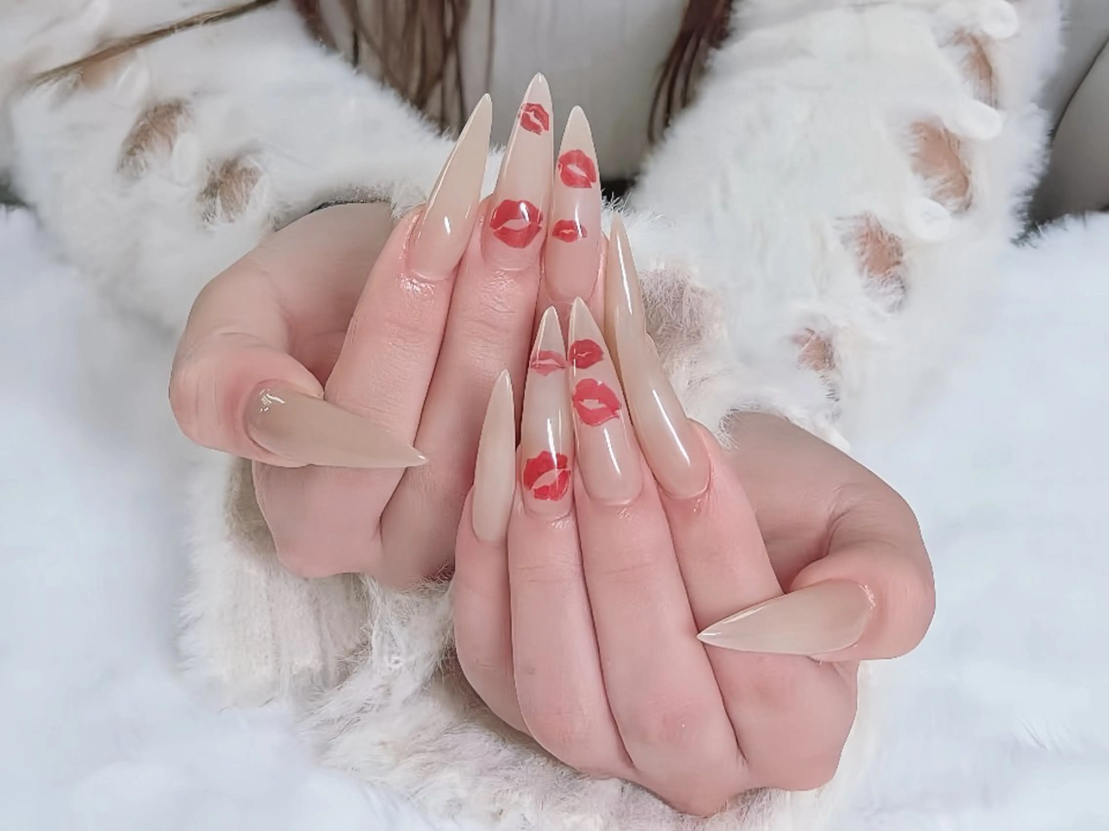 ネイル 長さ出し ジェルネイル 韓国ネイル マグネットネイル 持ち込み Egao Nail錦糸町店のネイルデザイン