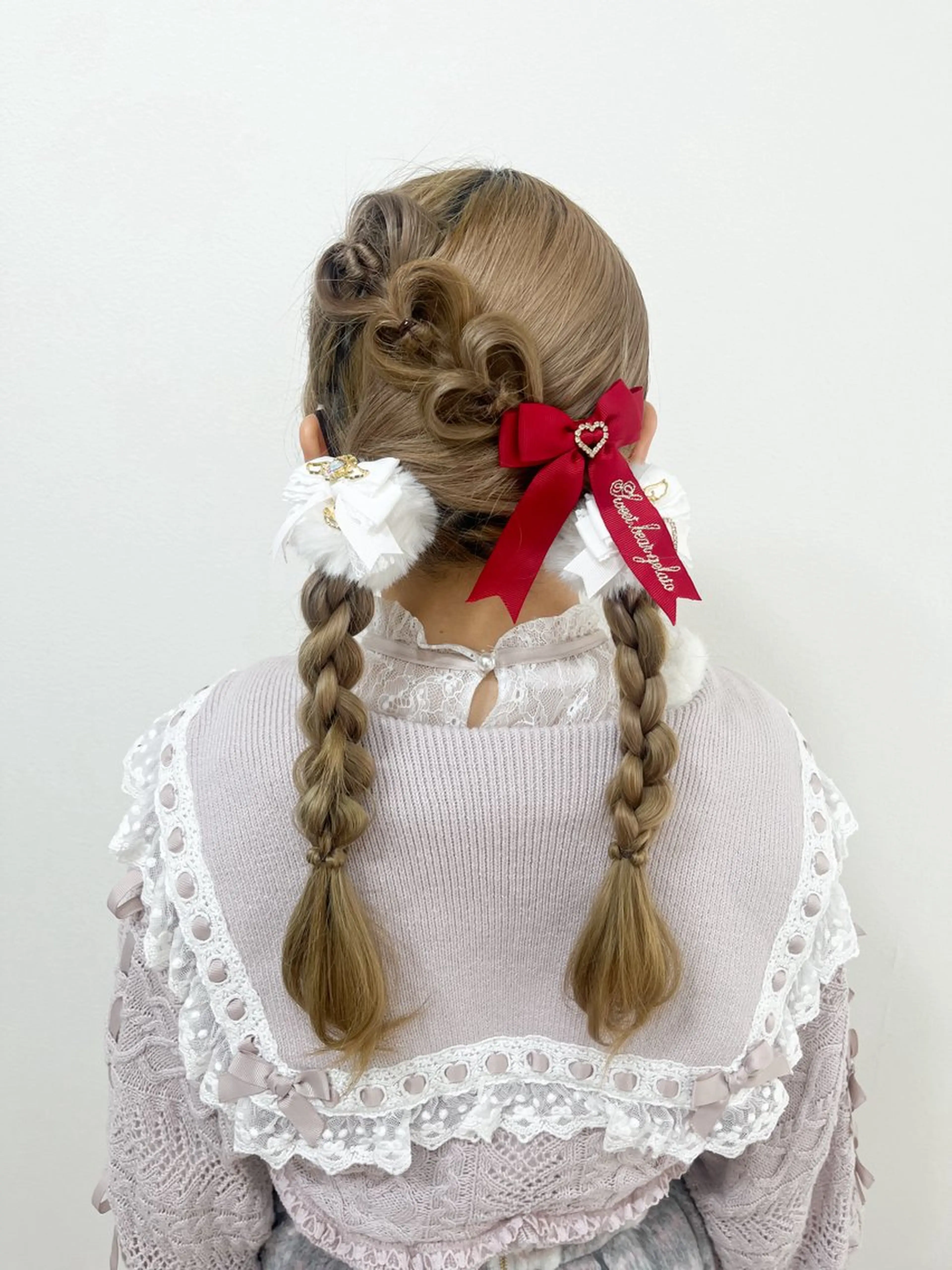 ミディアム ヘアアレンジ ヘアセットサロン /上坪愛美のヘアスタイル