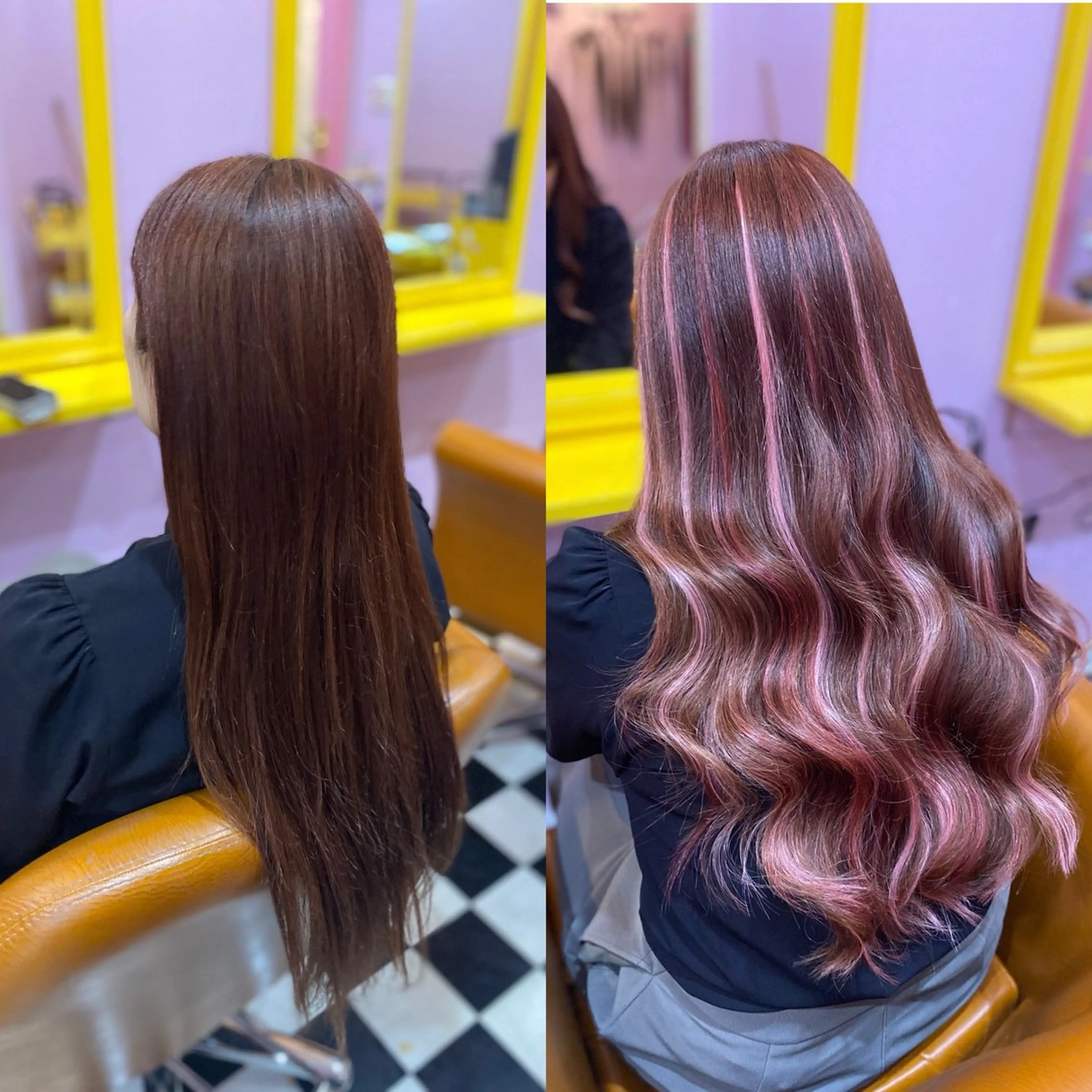 ロング エクステ チビ編み込みエクステ どぅ〜す/YUIのヘアスタイル