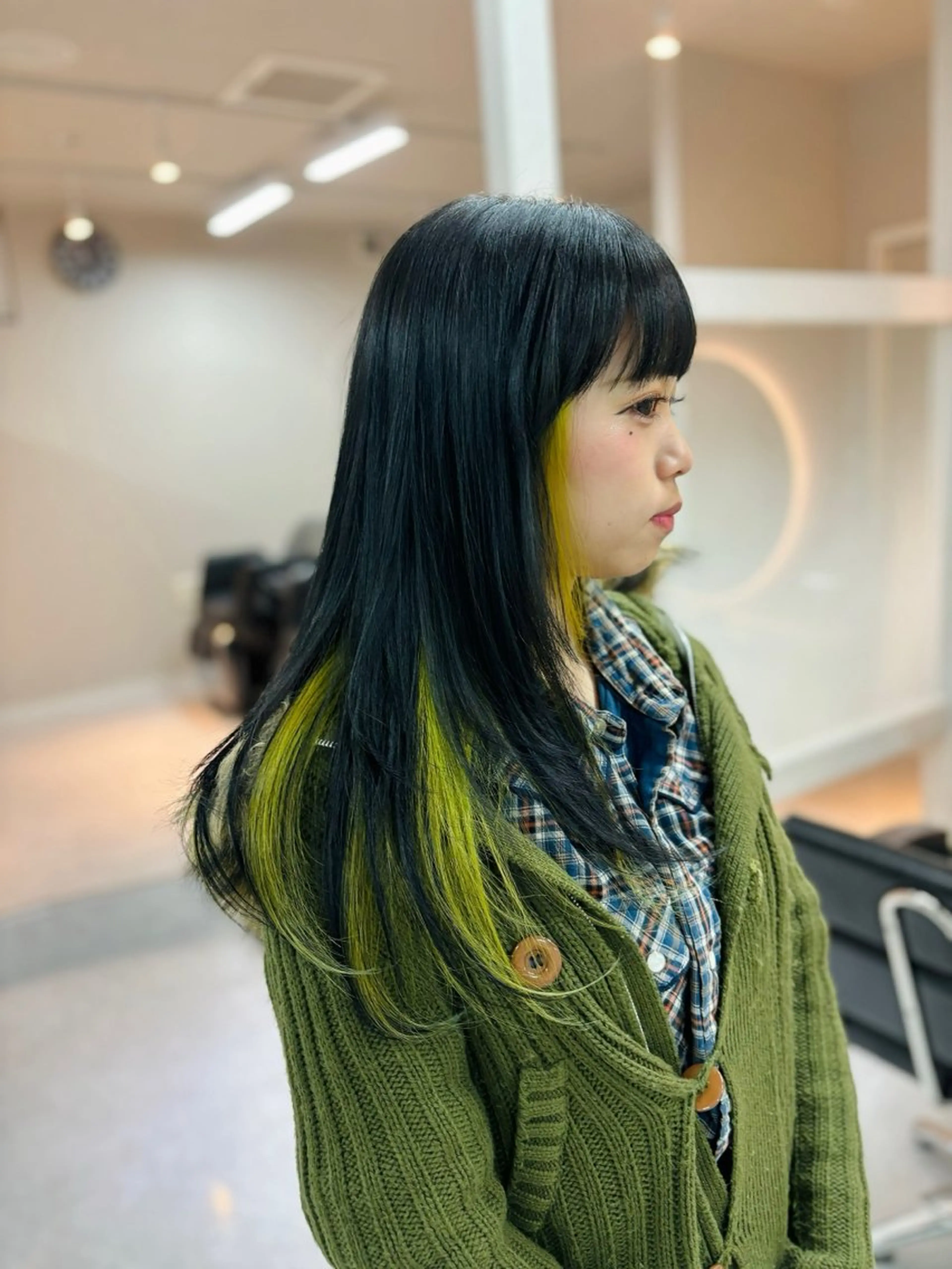 ロング カラー ヘアカラー トリートメント Carrefour LOCO Kyogoku八潮店【カルフールロコキョウゴク】所属・LOCO Aikaのヘアスタイル