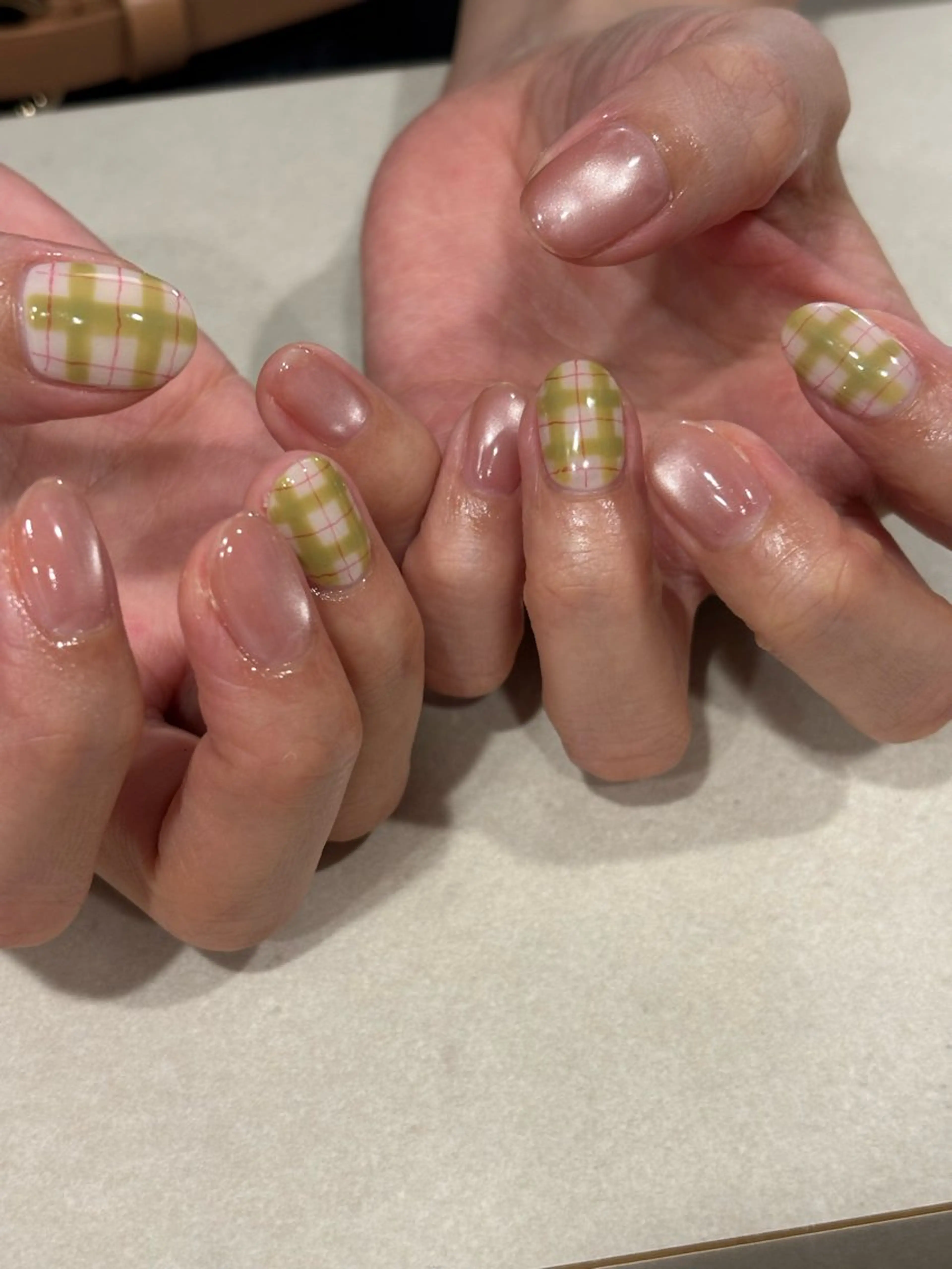 ネイル マグネットネイル ハンドネイル iconail 下北沢 NONのネイルデザイン