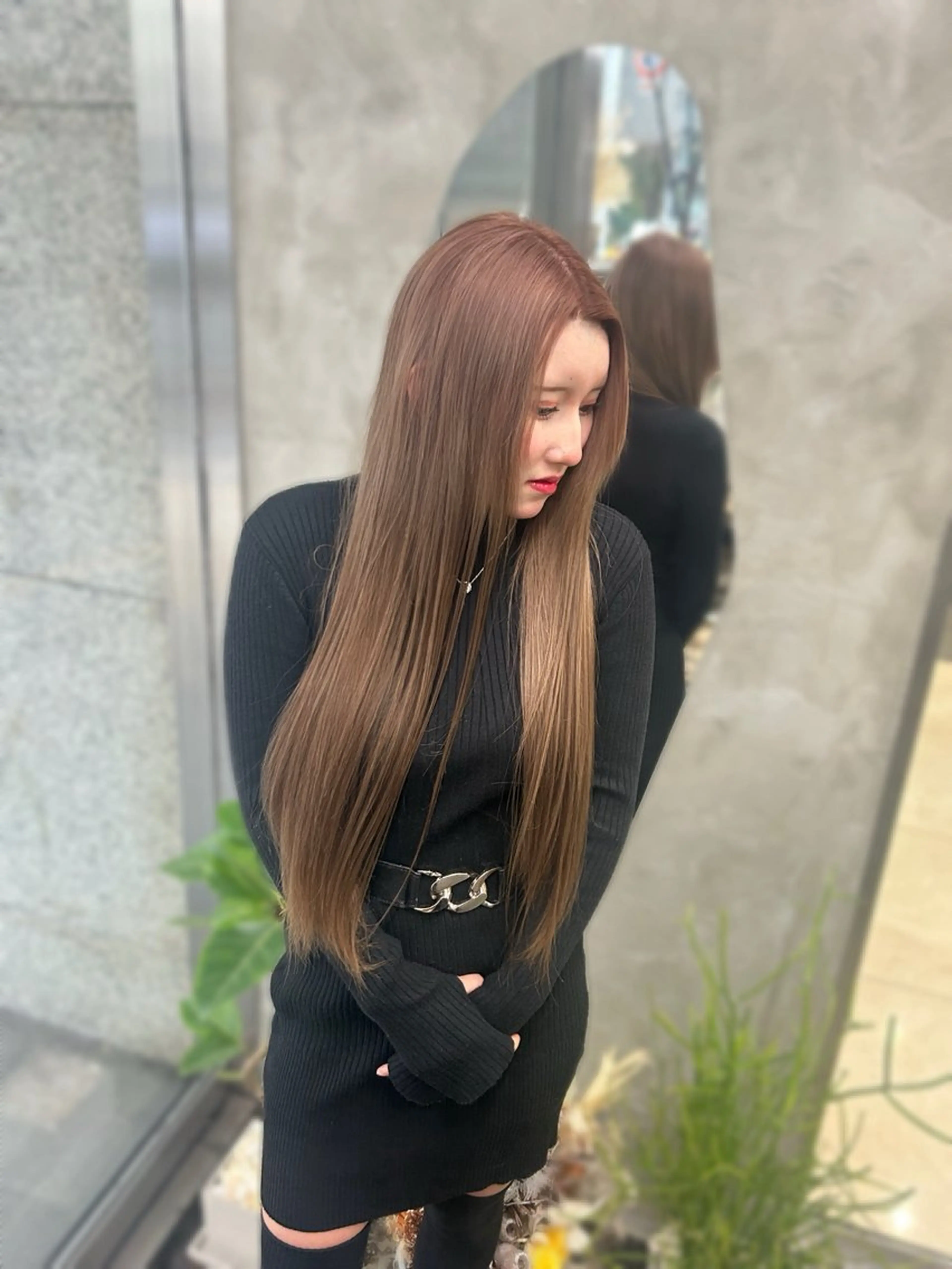 【平日限定】全頭ブリーチ+オンカラー+FLOWDIA treatment🎀🩰ᩚの写真