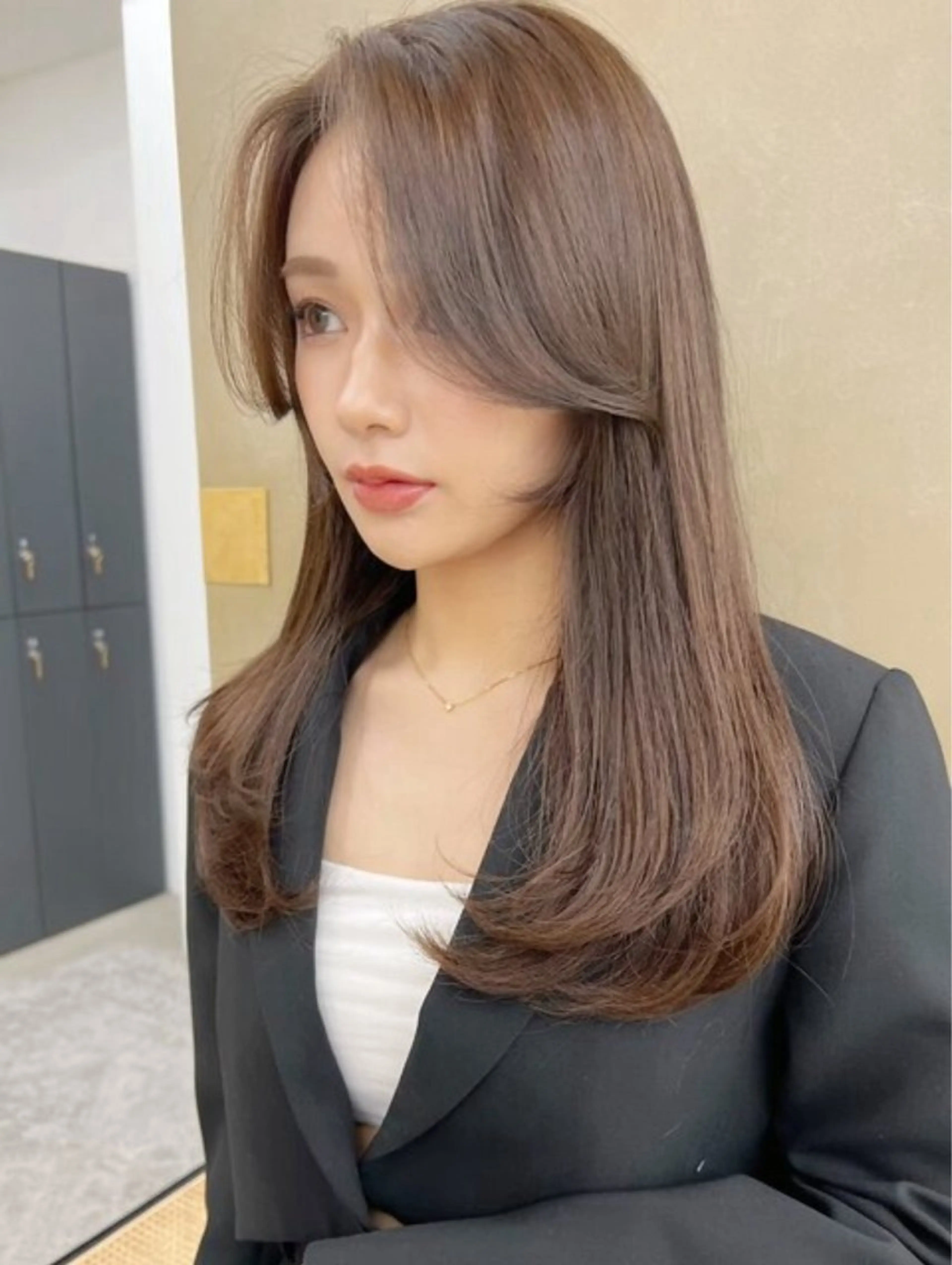 ロング 木村 宙奈のヘアスタイル