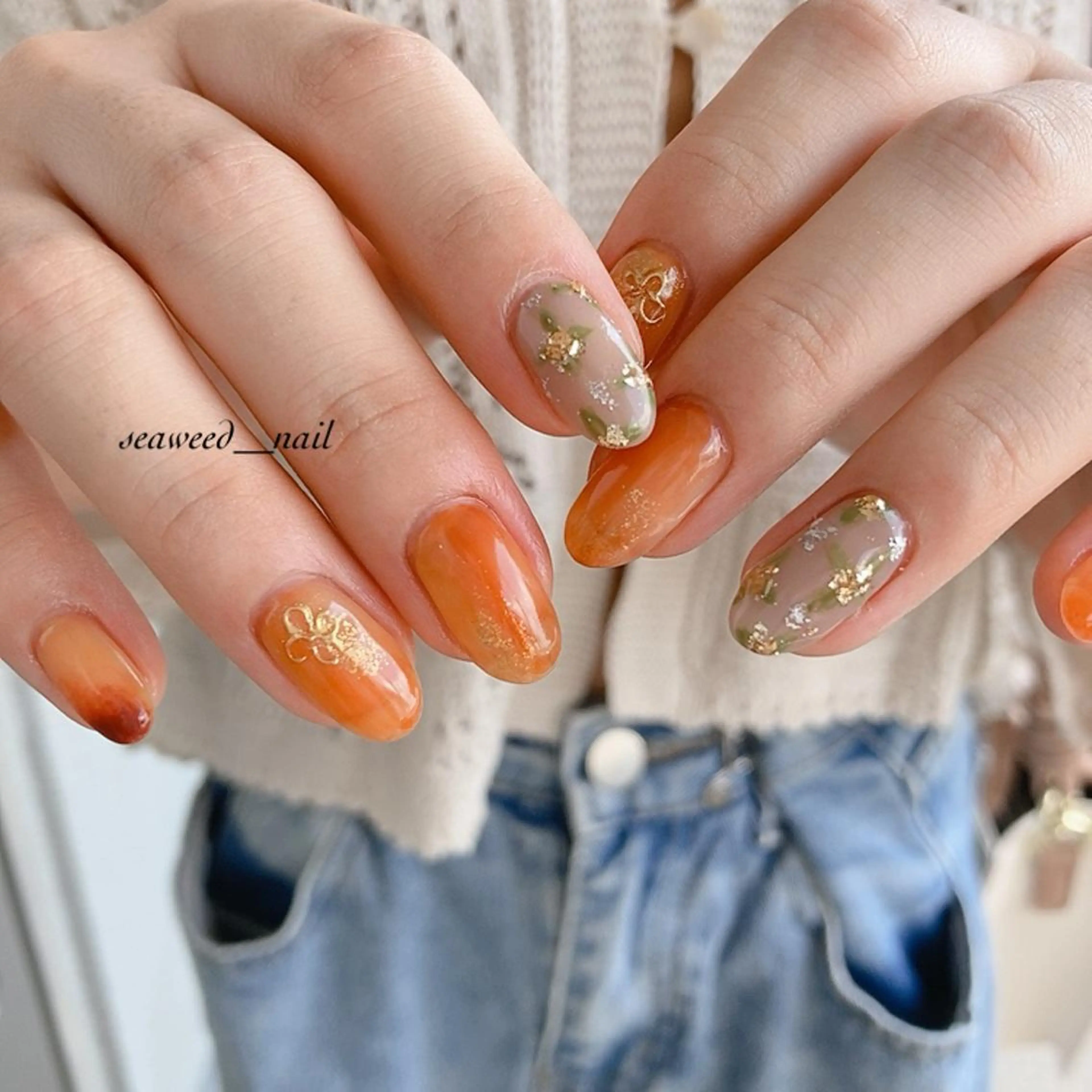 ネイル seaweed nailのネイルデザイン