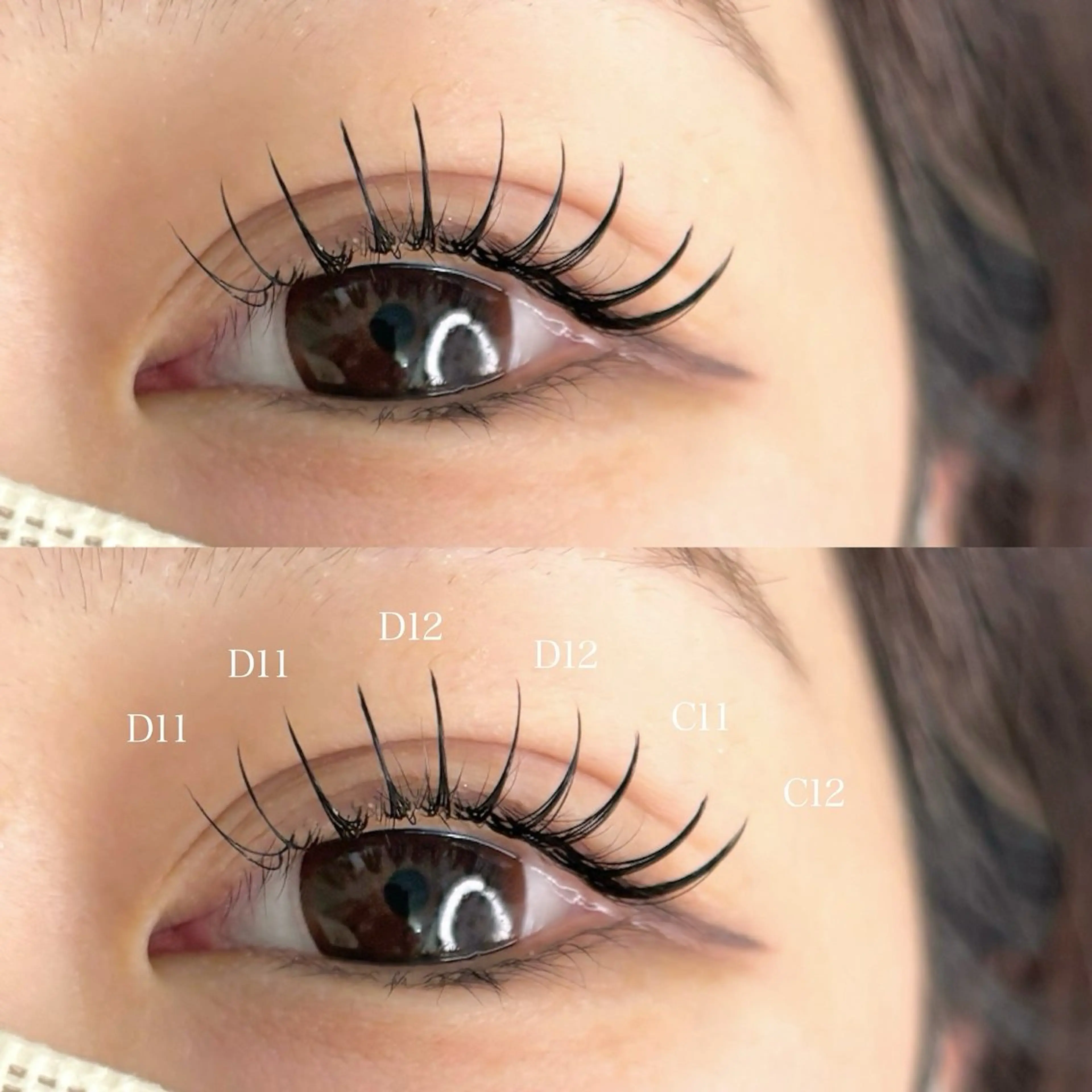 マツエク・マツパ 束感まつ毛 Bliss eyes canele【ブリスアイズカヌレ】所属・Bliss eyes 都島/ CHIKAの眉毛・アイブロウイメージ