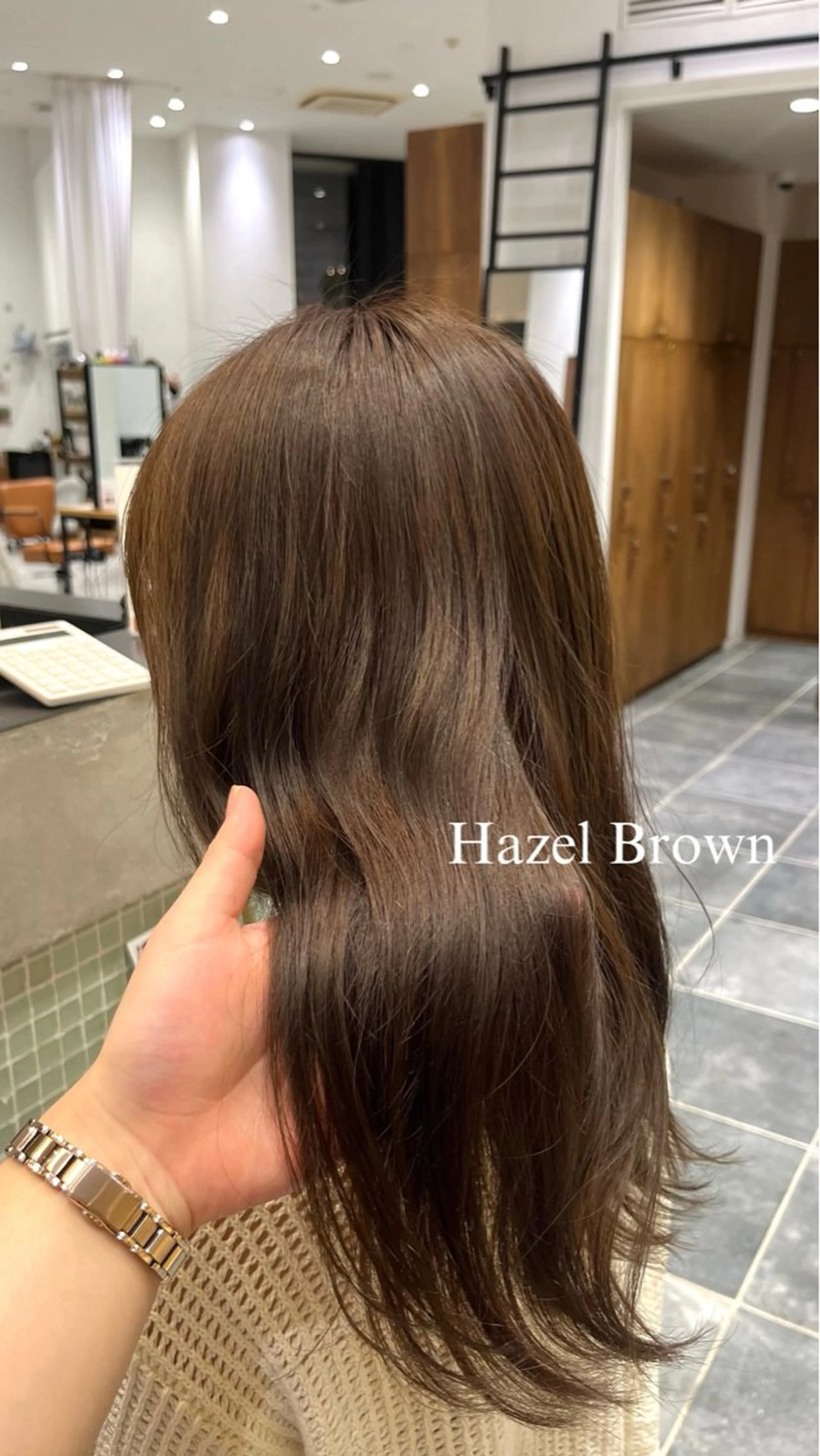 カラー ベージュカラー ブラウンカラー 透明感カラー ヘーゼル ヘアカラー トリートメント かわいいを＋🎀🤍 上品hair/ 星愛のヘアスタイル