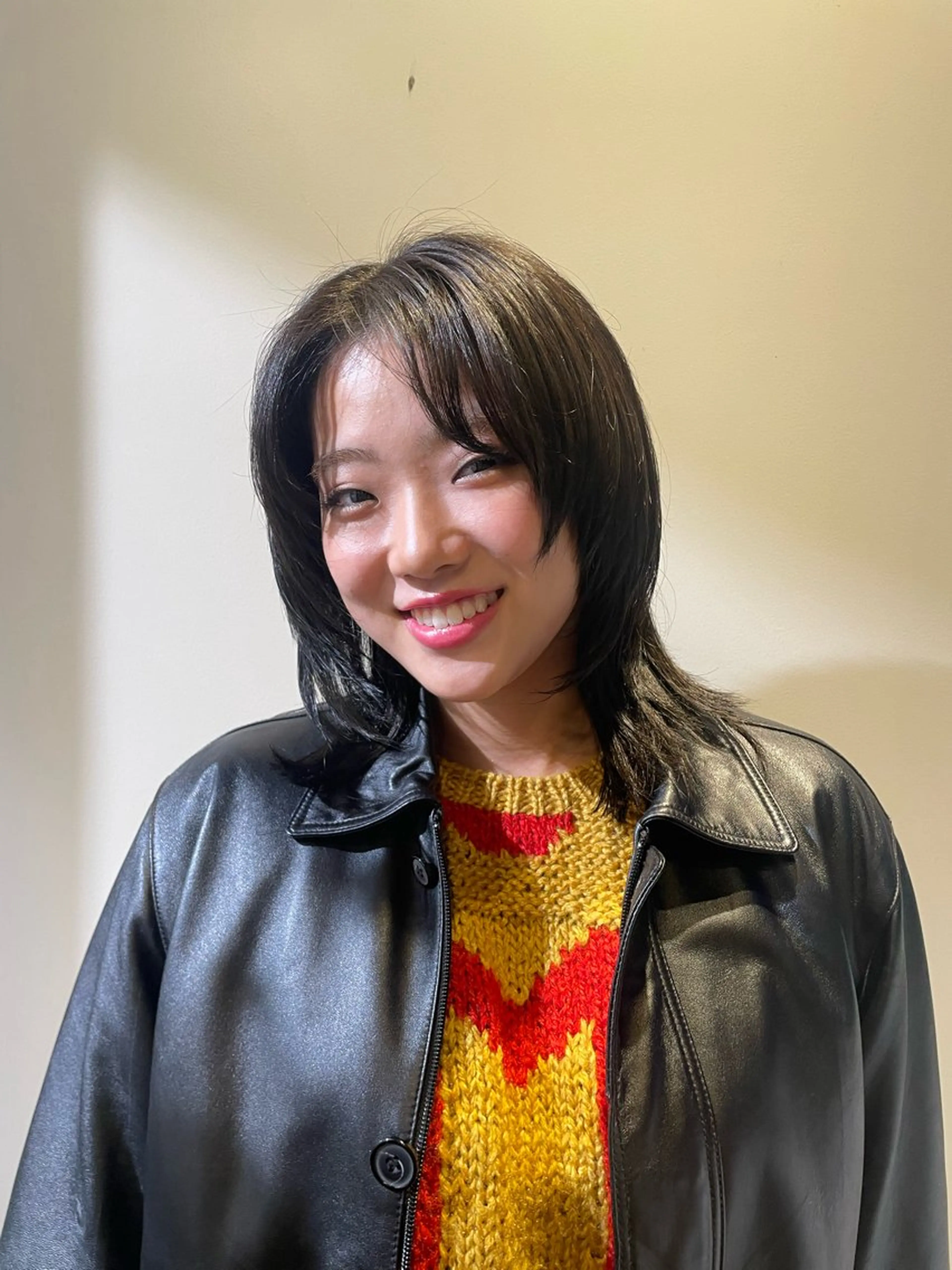 ミディアム カラー カット ヘアカラー トリートメント Toiro 横浜所属・🎀レイヤー/パーマ カラー/ai🎀のヘアスタイル