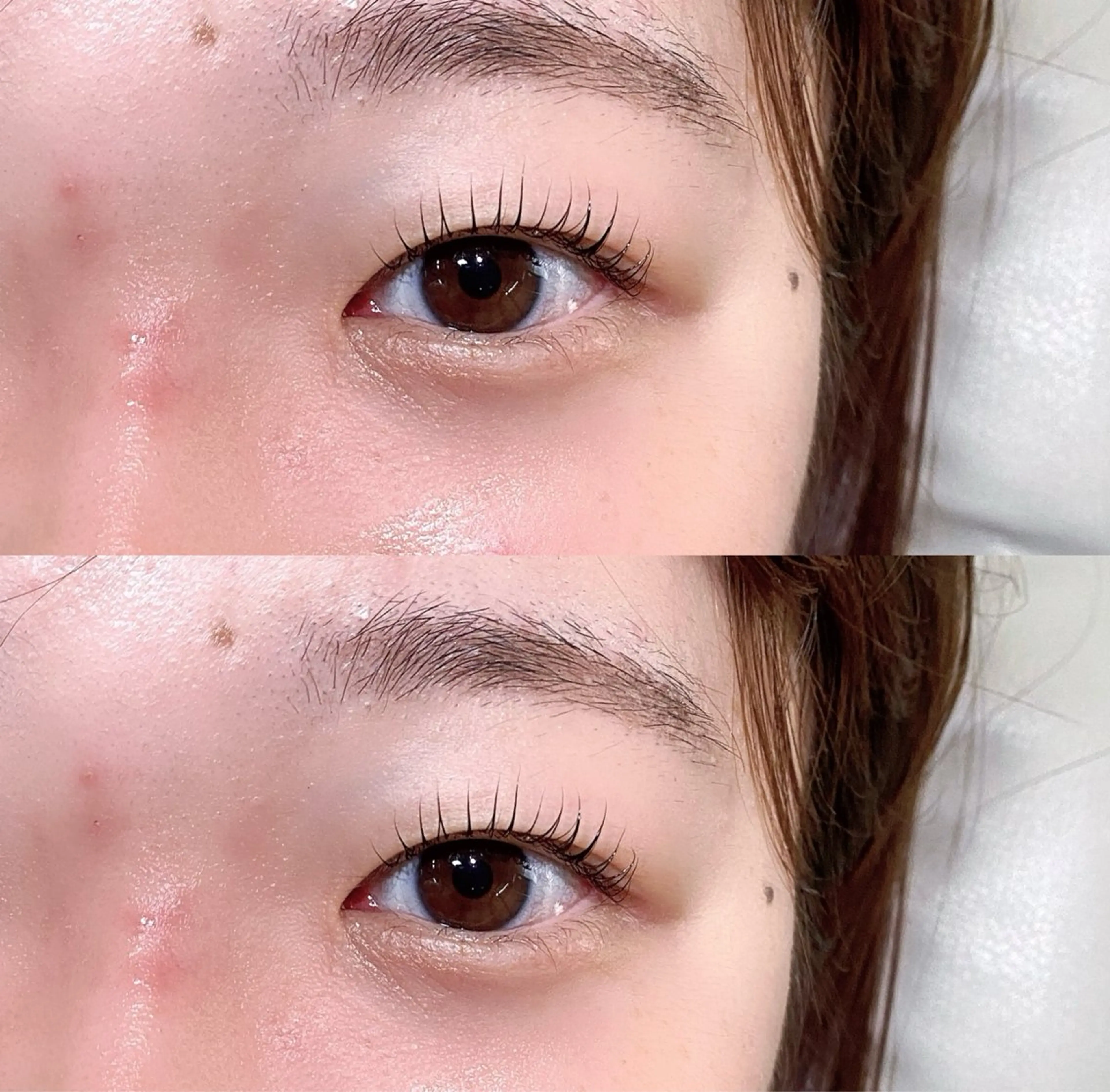 マツエク・マツパ パリジェンヌラッシュリフト 一重×まつ毛パーマ THROW KAORIのマツエク・マツパデザイン