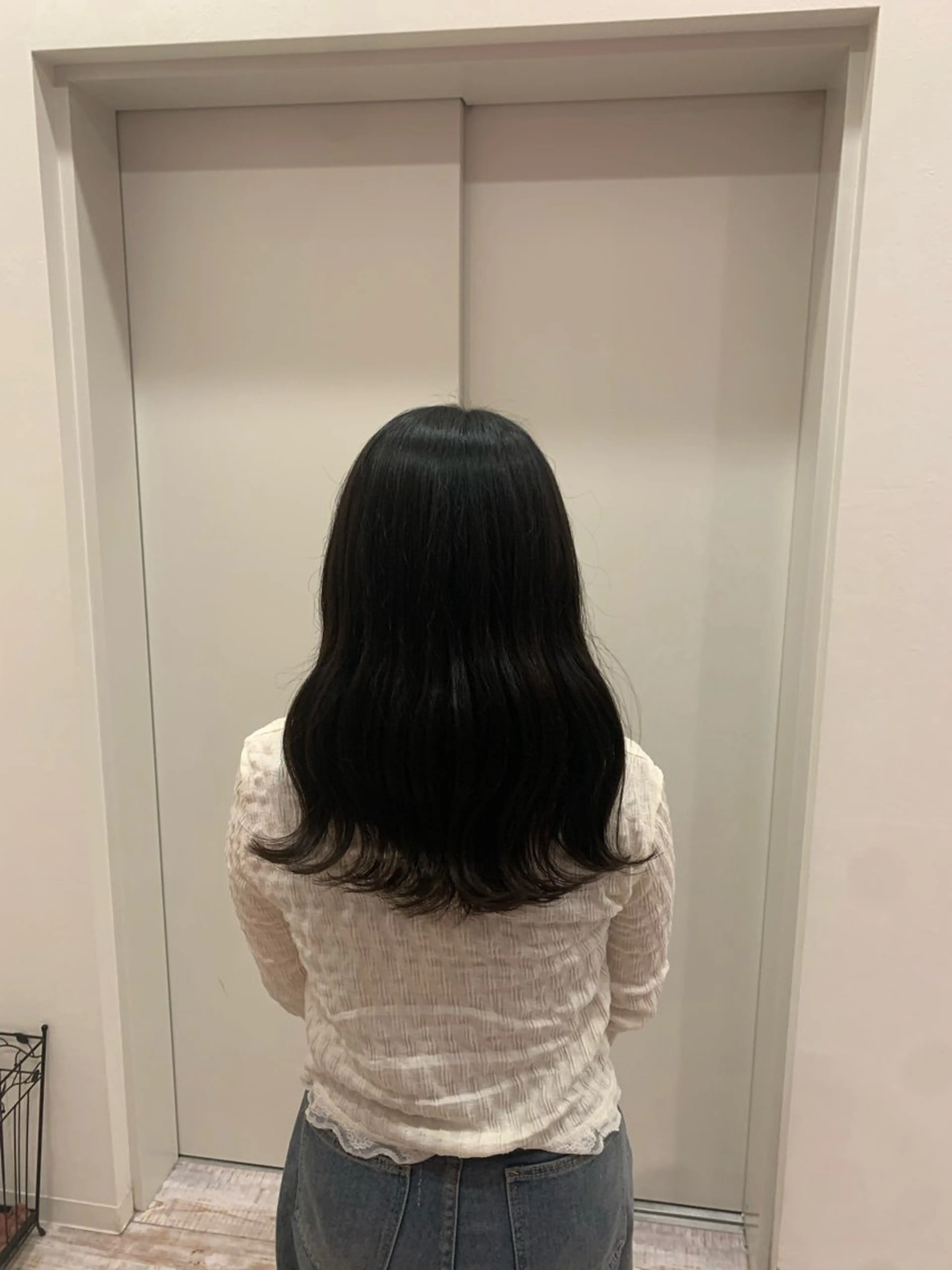 ミディアム 梅田美容室　山本 歩夢のヘアスタイル