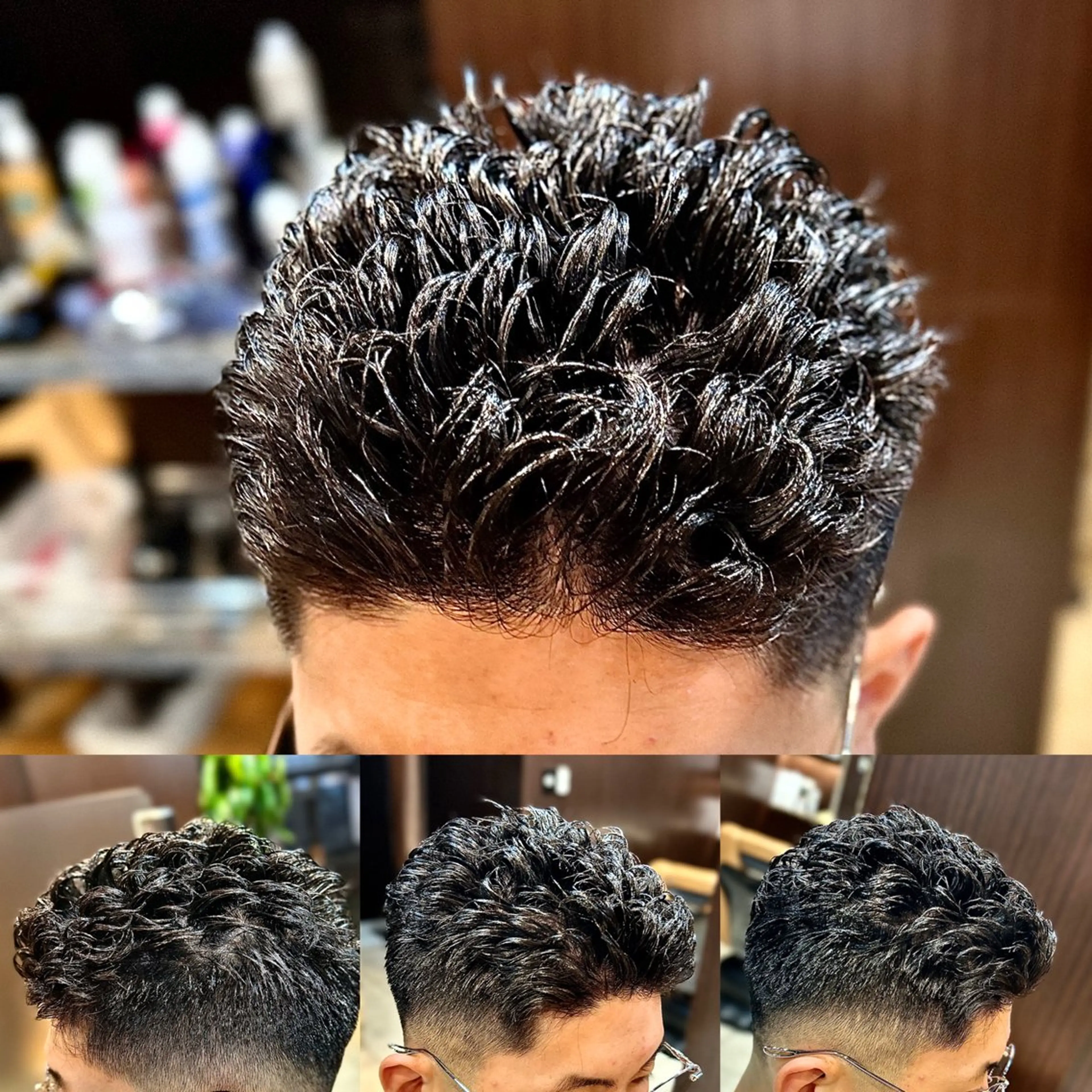 ショート パーマ メンズ 💈田上 立輝のヘアスタイル