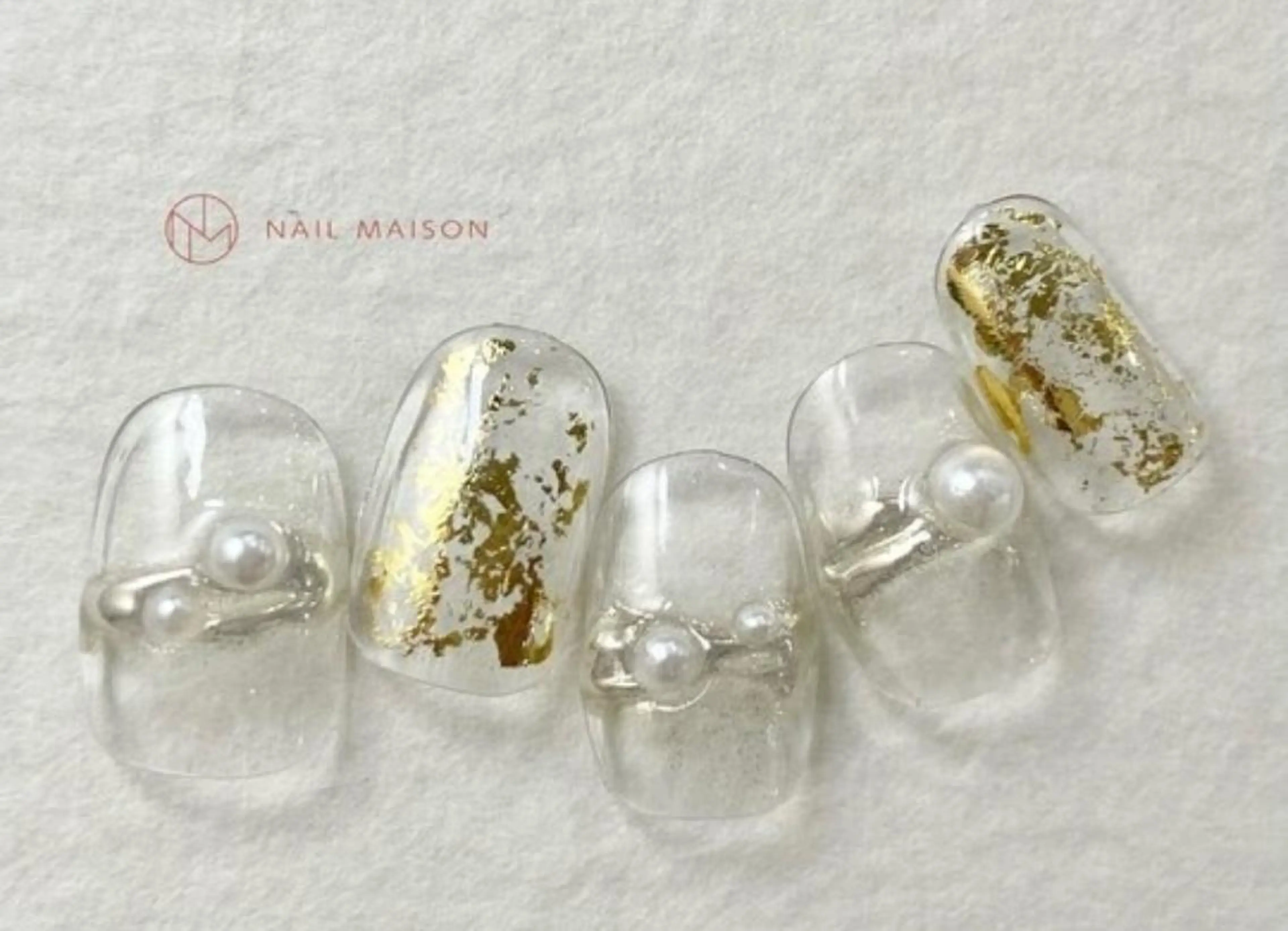 ネイル クリアネイル TAKASUKA Nのネイルデザイン