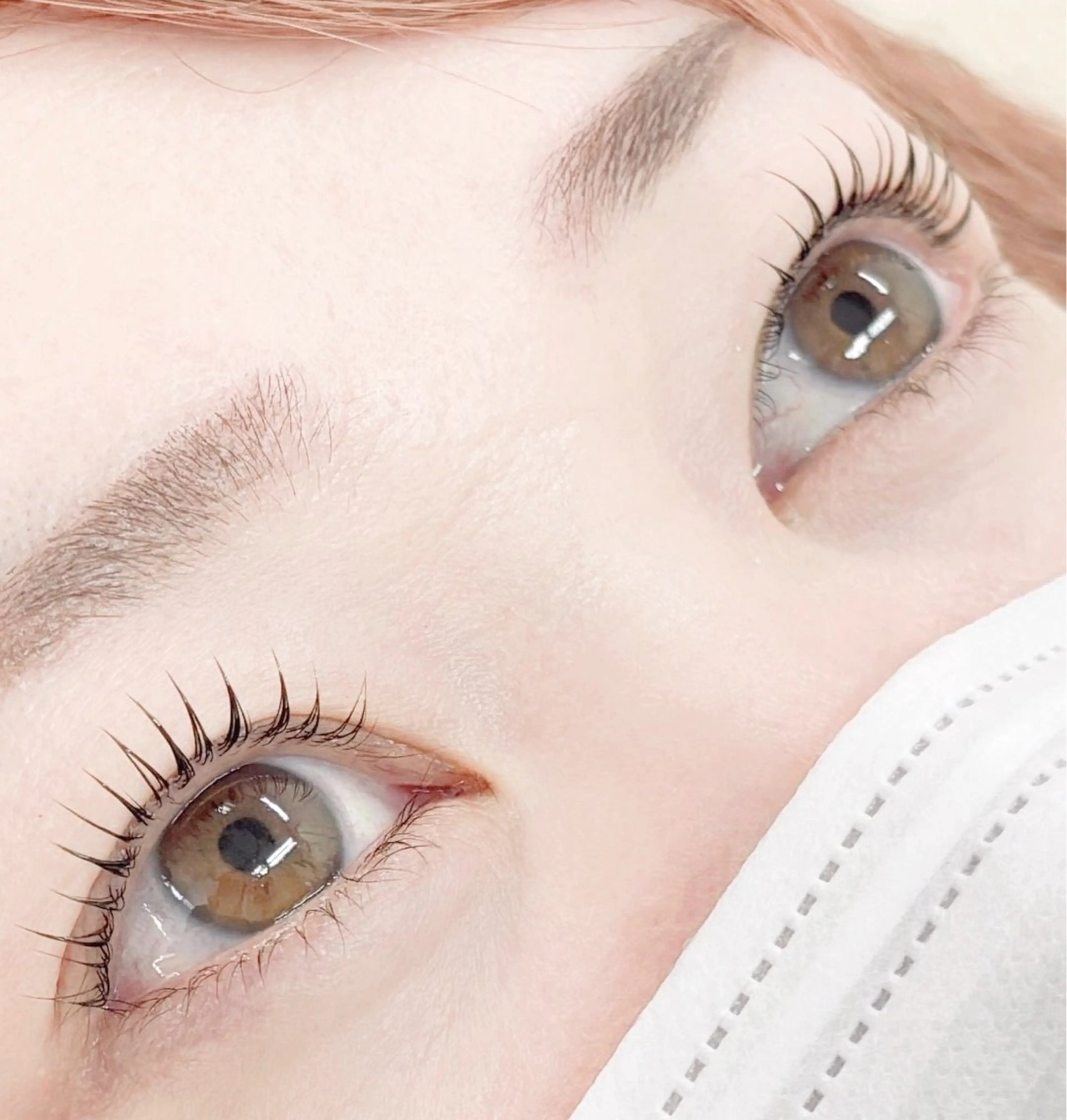 マツエク・マツパ パリジェンヌラッシュリフト manie momokaのマツエク・マツパデザイン