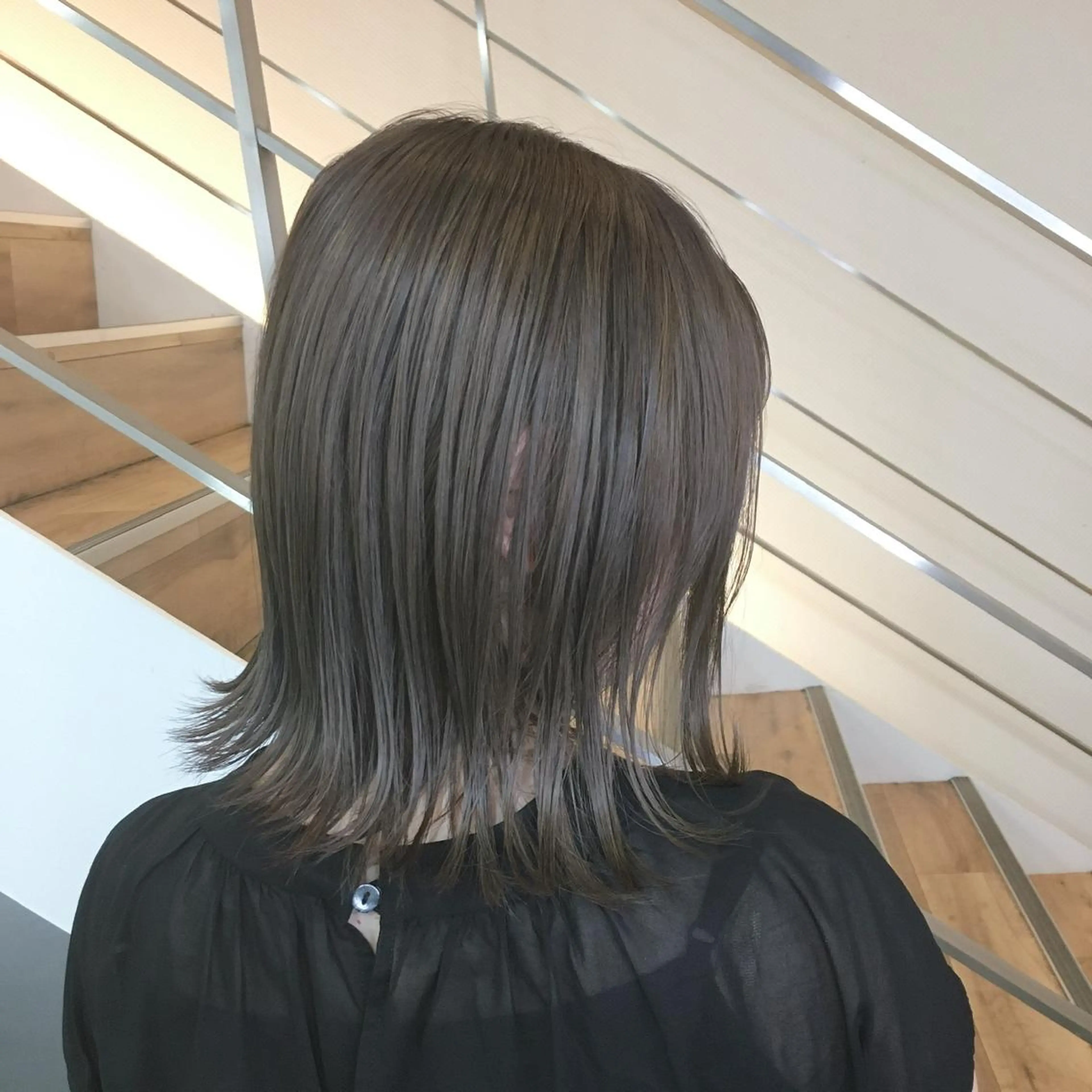 🐣🖤ミニモ特別価格🖤【new open 限定】🐣カット➕カラー➕2stepトリートメント　巻き仕上げの写真