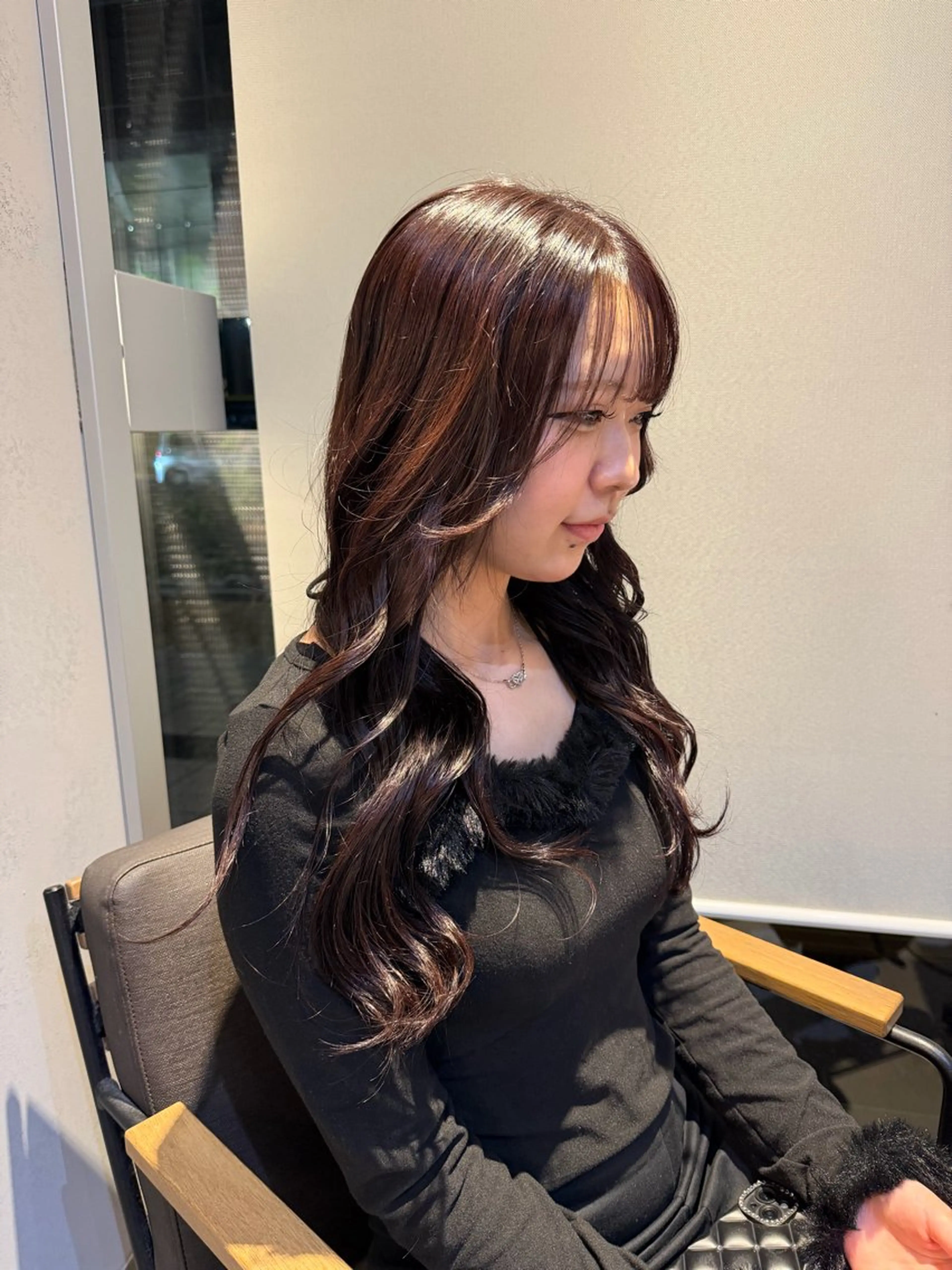 ロング ヘアカラー 透明感/暖色カラー いっきのヘアスタイル