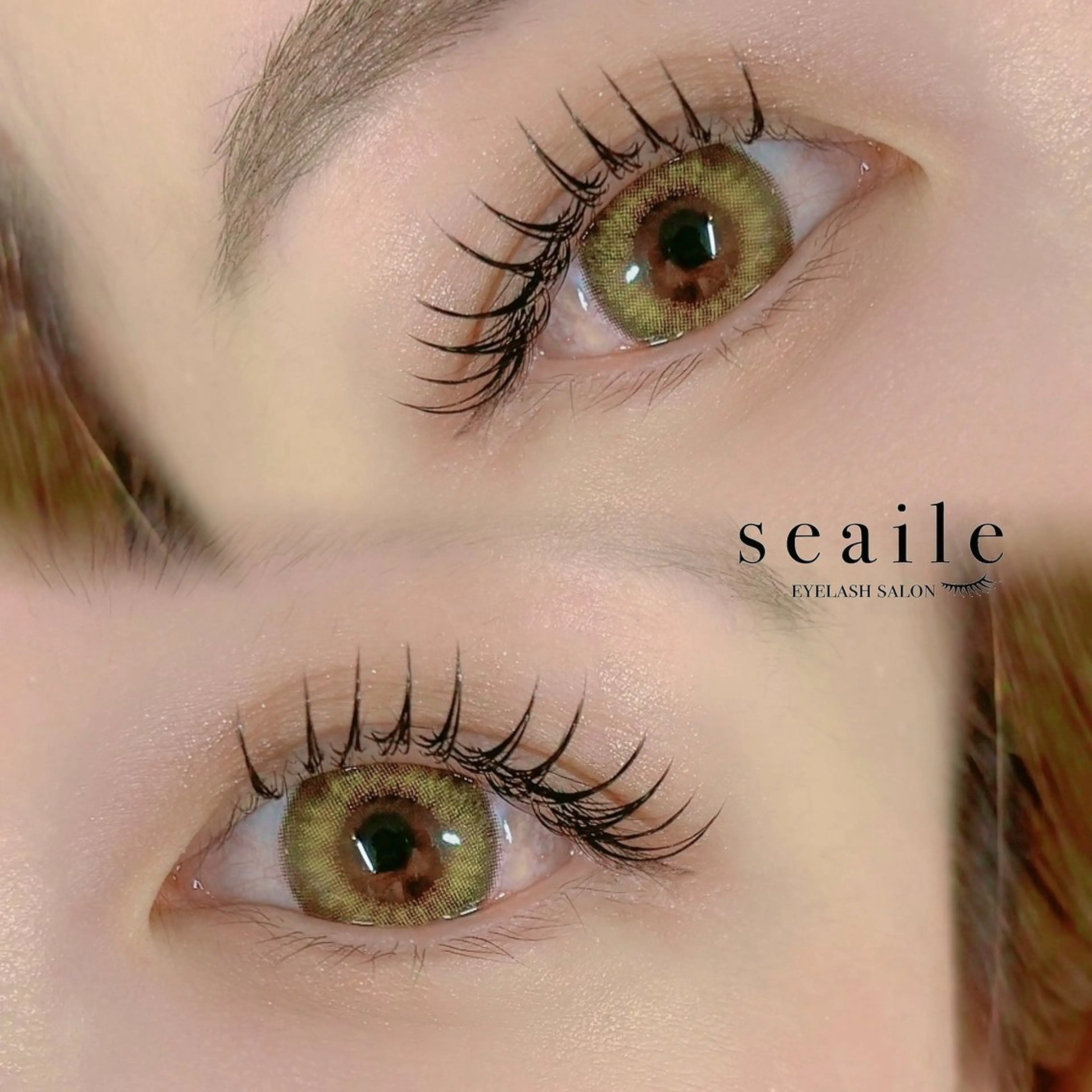 マツエク・マツパ ナチュラル eyelash ☺︎ 【seaile】のマツエク・マツパデザイン