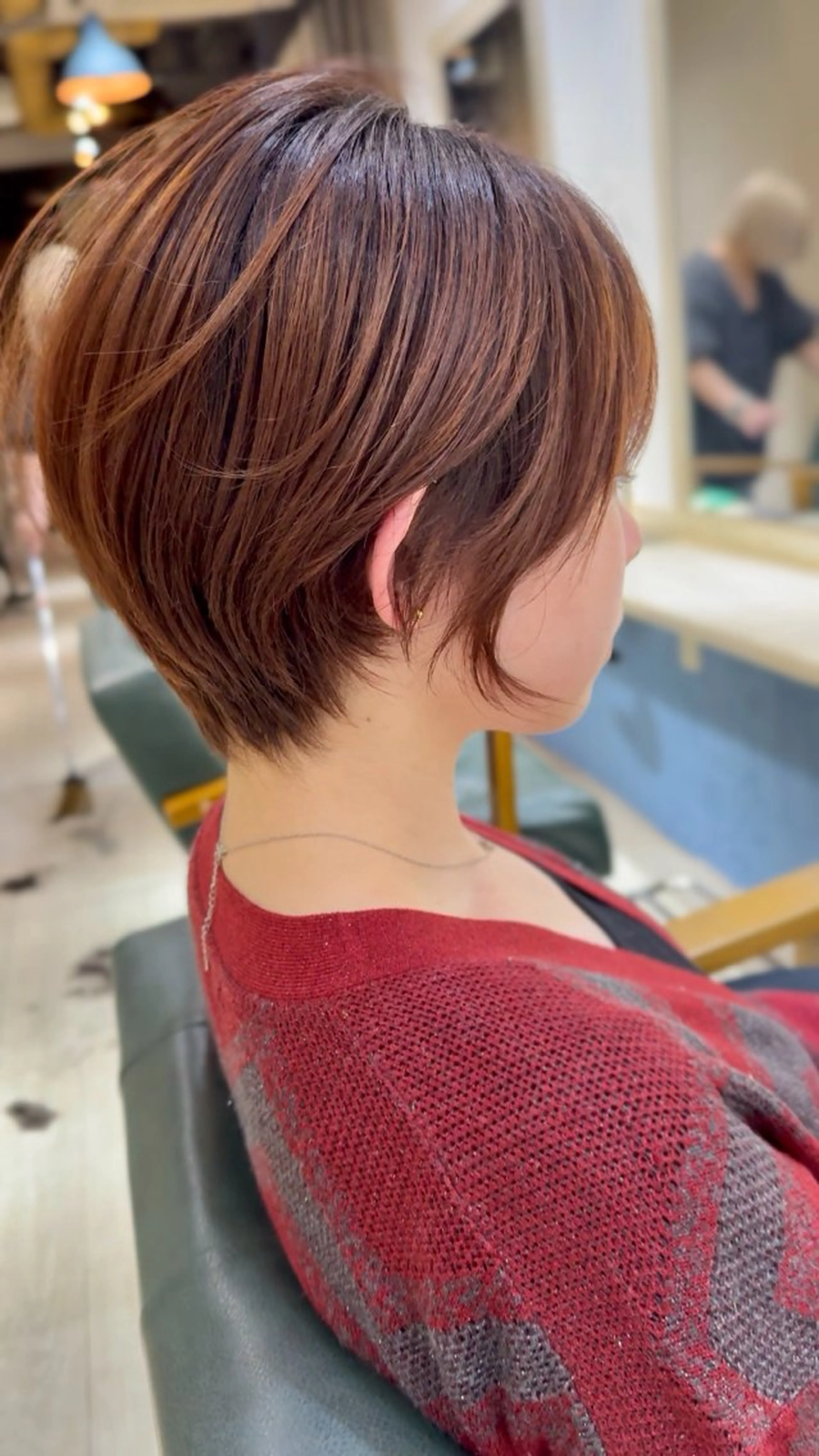 ショート 丸みショート ショートヘア ヘアーレスキューカプラ所属・坂 直樹のヘアスタイル