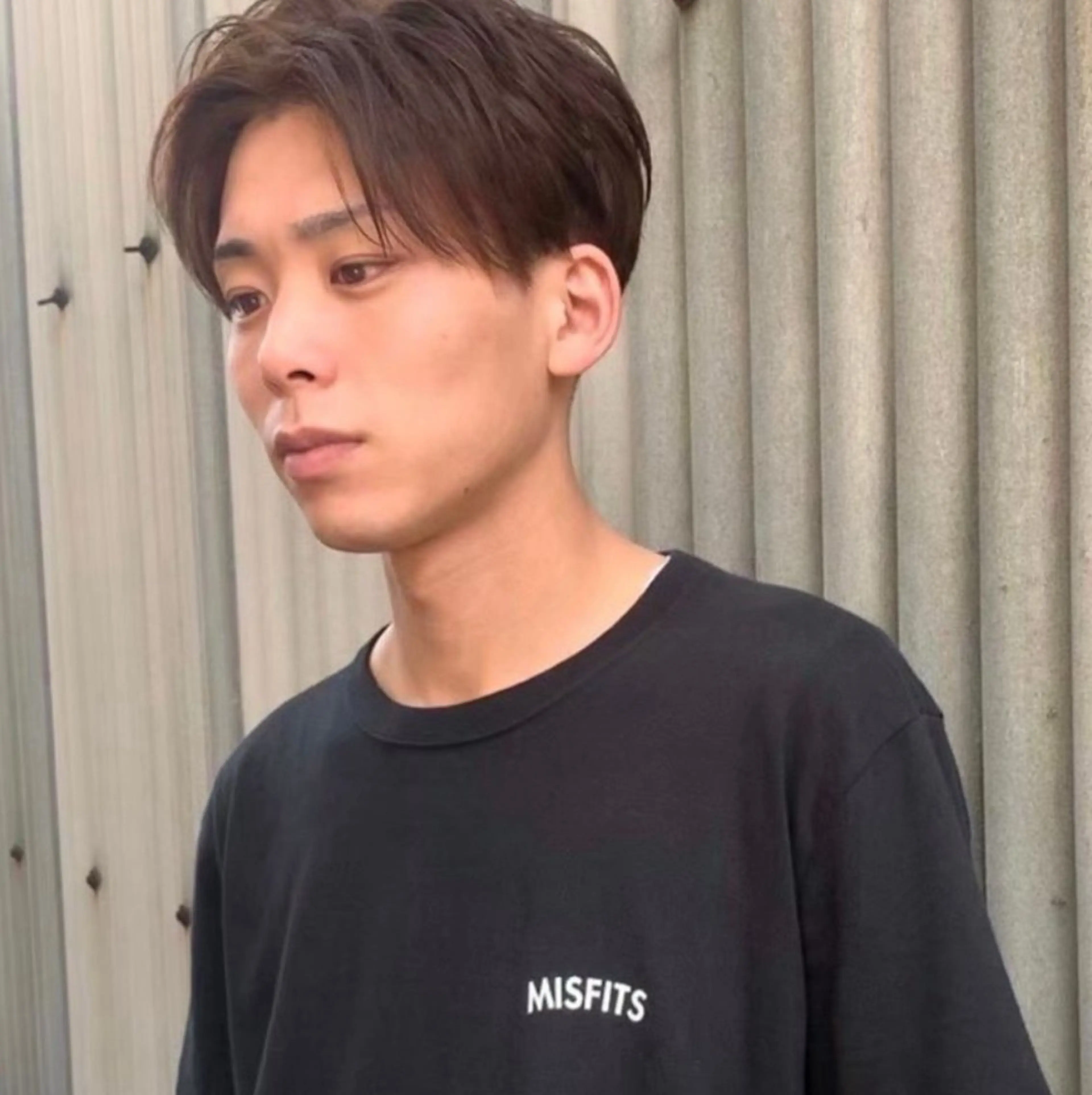 パーマ メンズ メンズパーマ 透明感カラー/ くびれヘア/ユウユのヘアスタイル