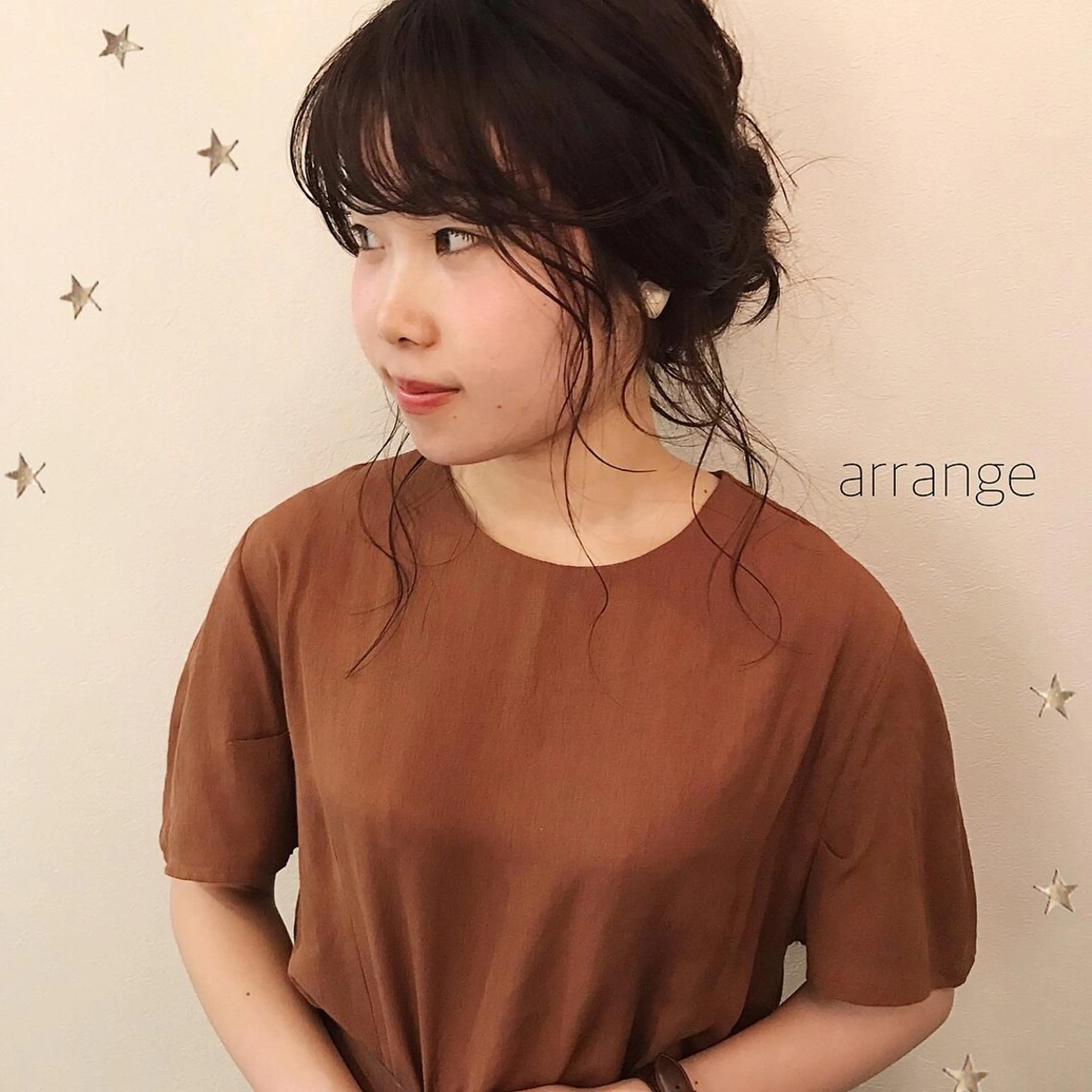 セミロング ヘアアレンジ salon AKIRA所属・市川 千夏のヘアスタイル