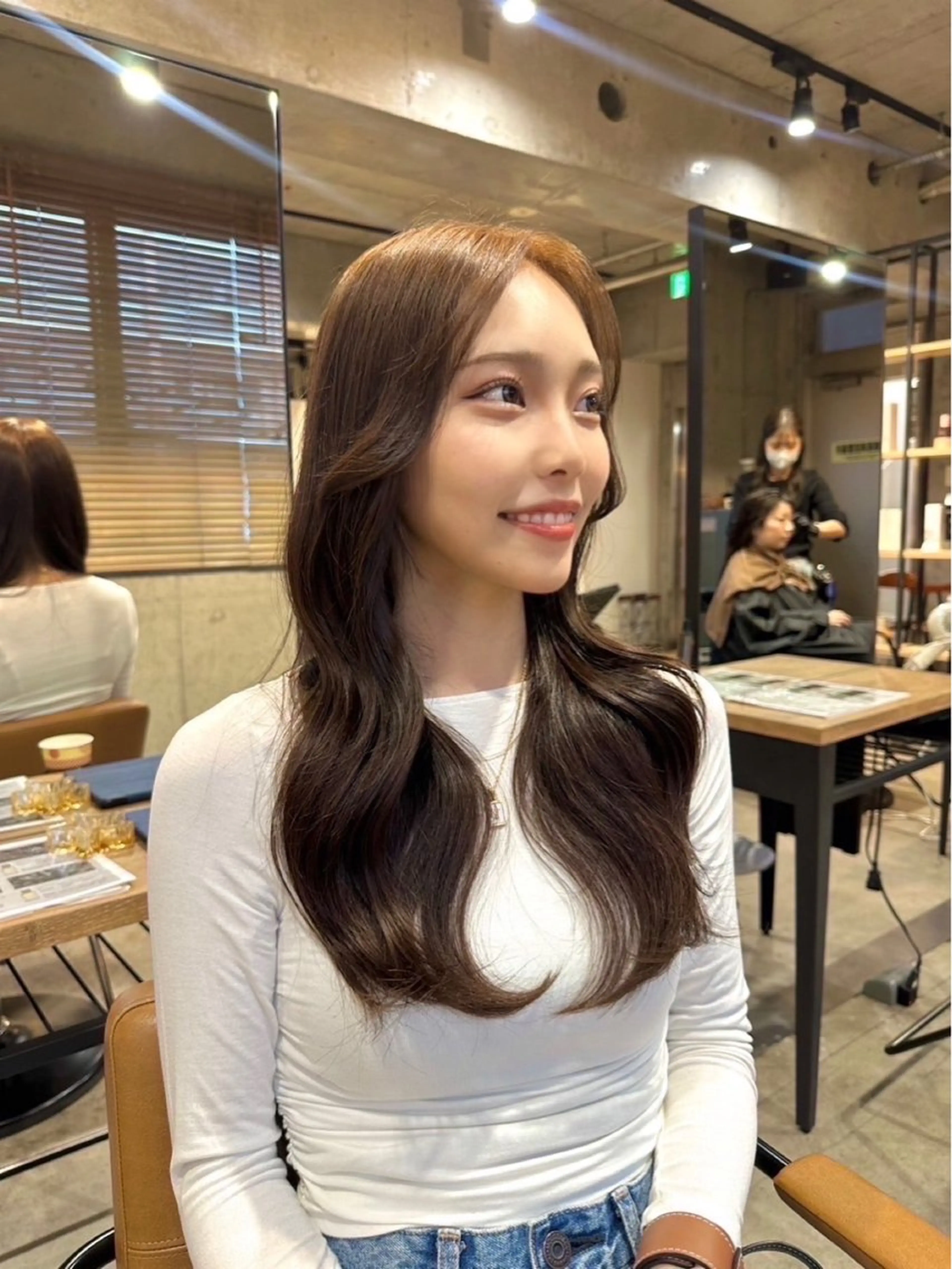 【🤎ご新規様オススメNo.2🤎】カット＋高発色カラー＋フローディア4stepトリートメント(アロマ付きヘッドスパ付)の写真