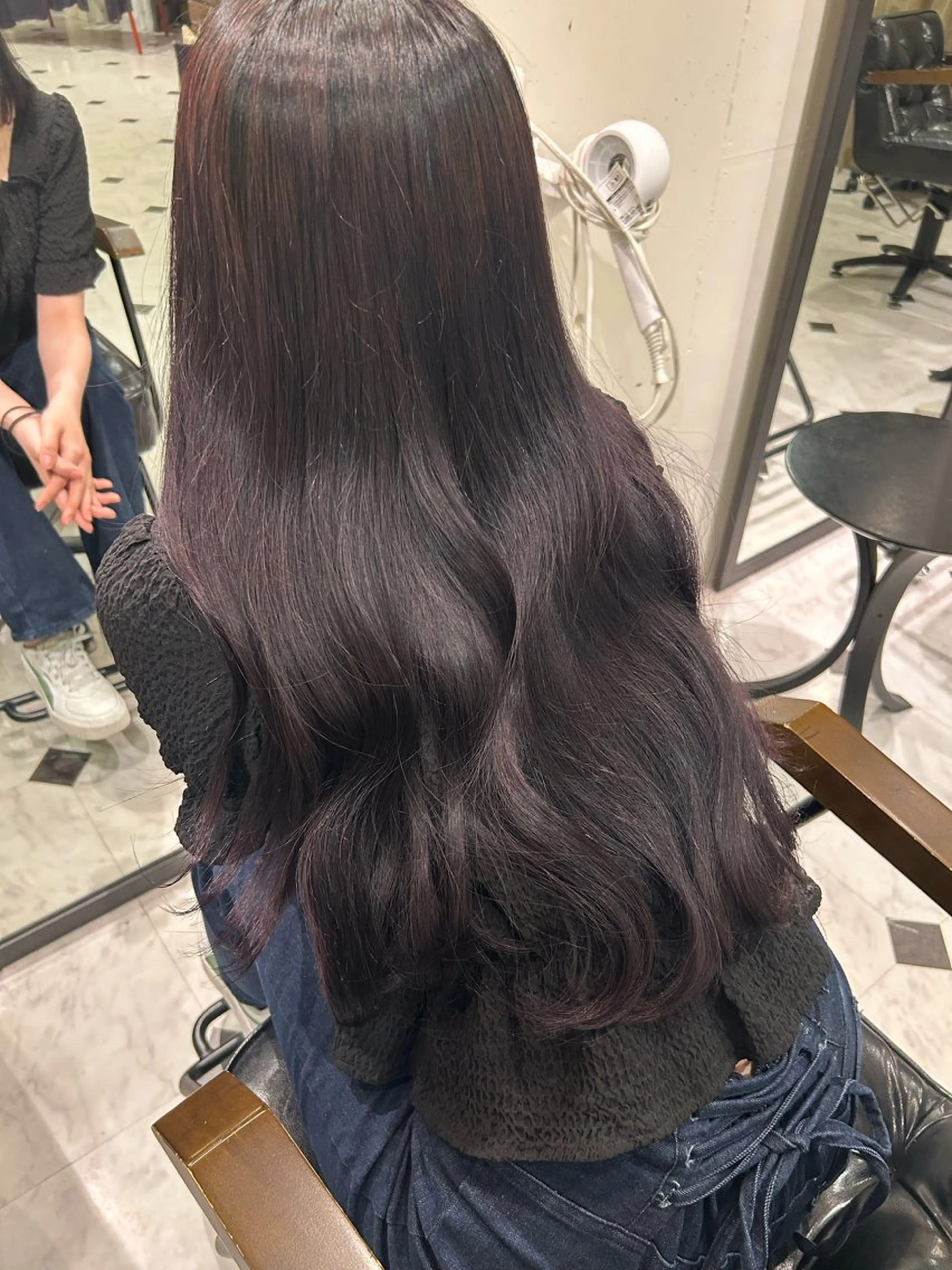 ロング カラー 🌟デザインカラー 久保悠那のヘアスタイル