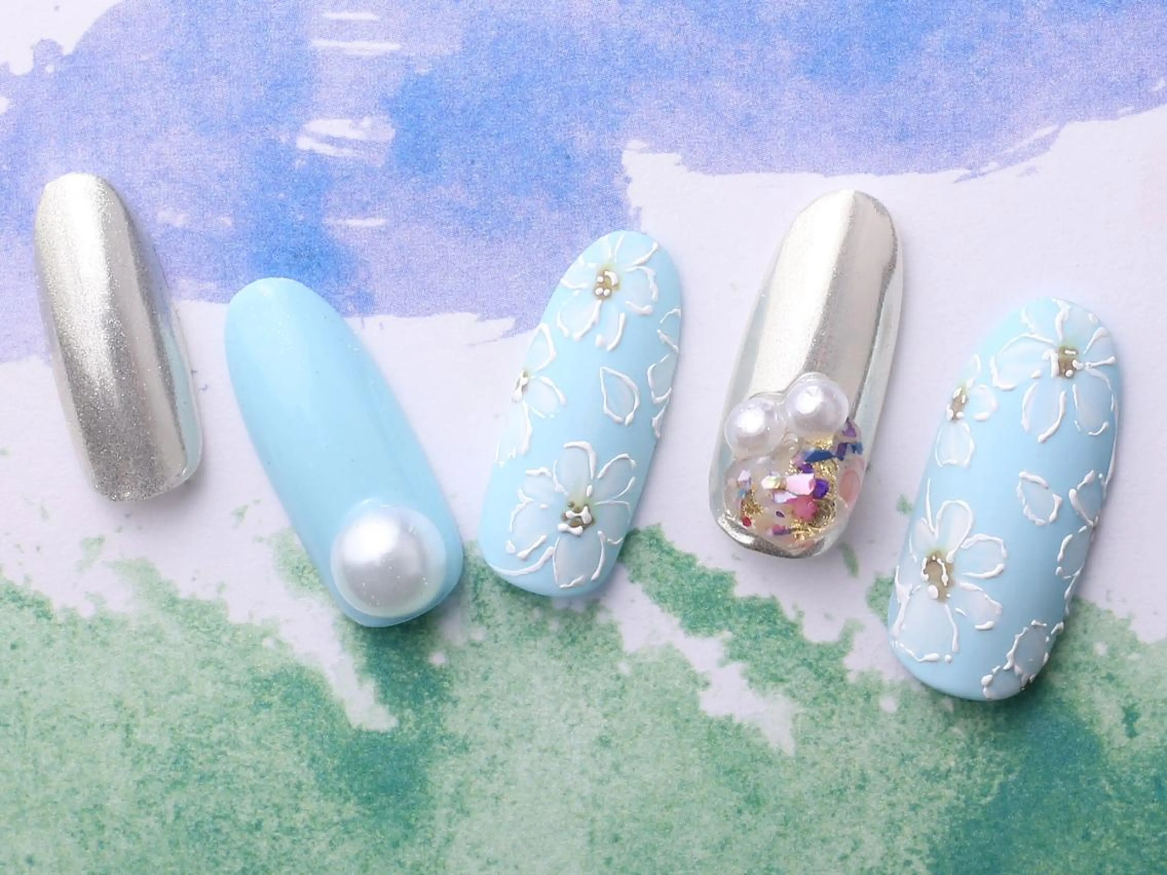 ネイル mano nella mano所属・mano nella manoのネイルデザイン