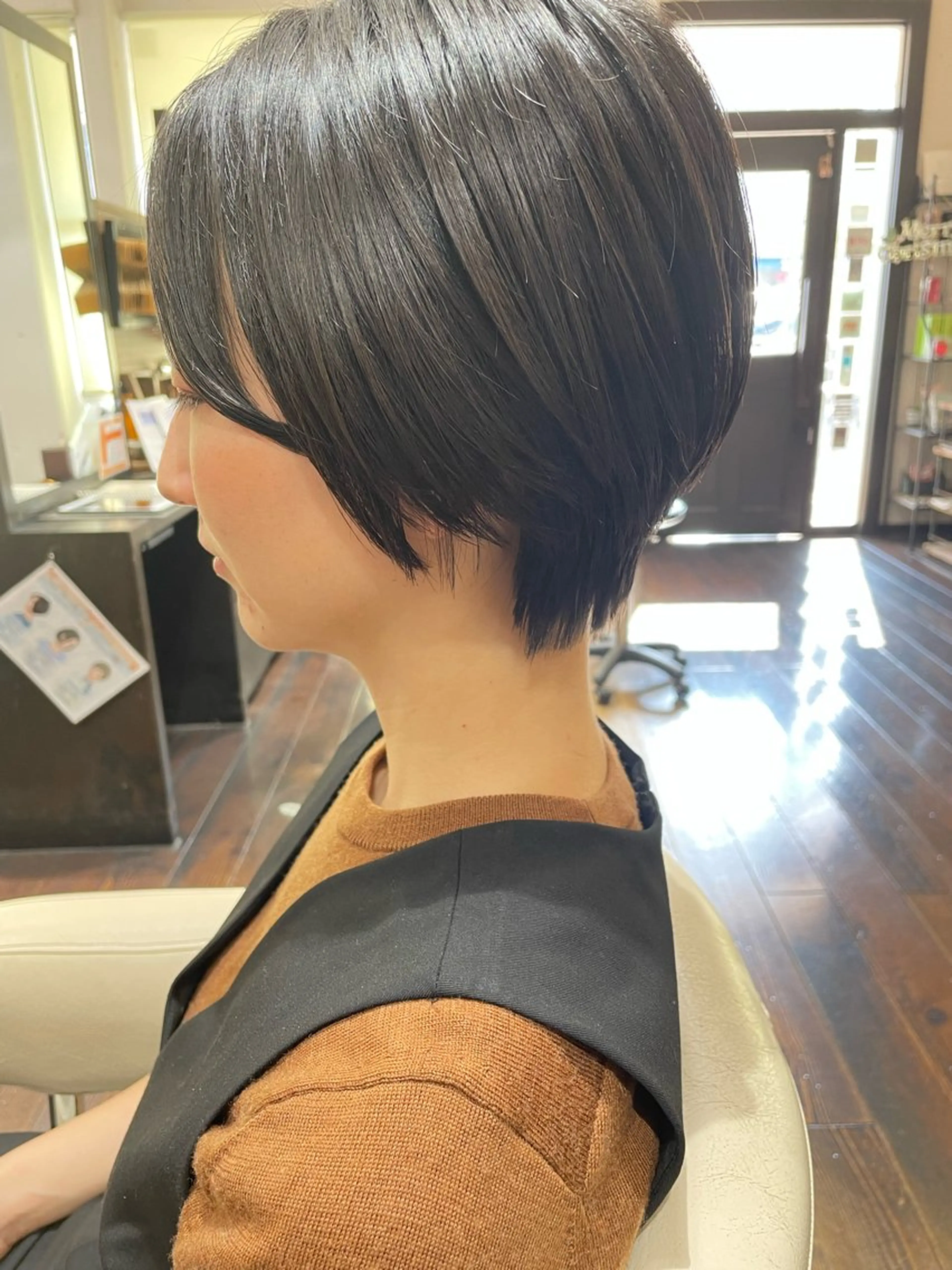 ショート ハンサムショート ショートヘア 黒川 名津美のヘアスタイル