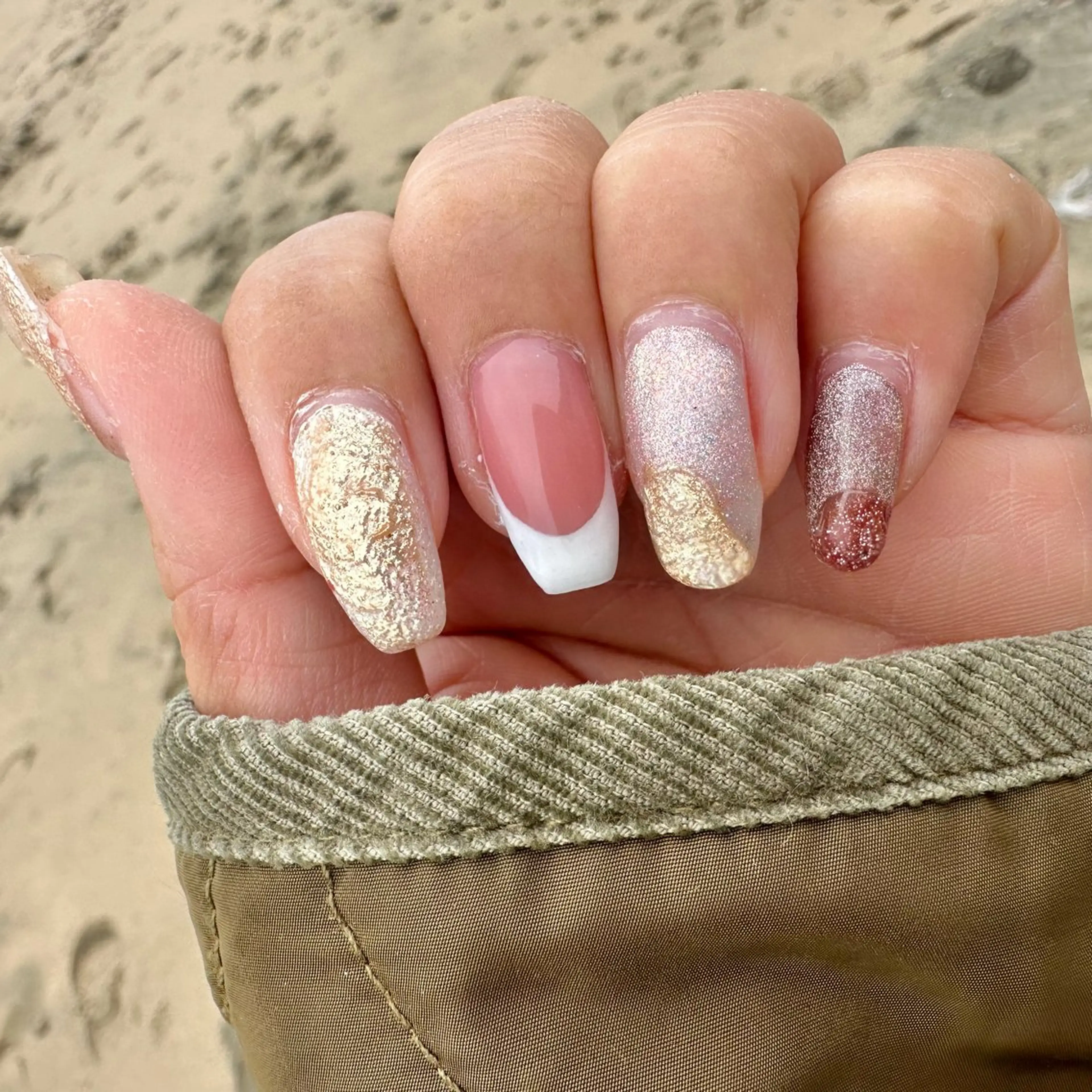 ネイル フレンチネイル Mnail ちひろのネイルデザイン