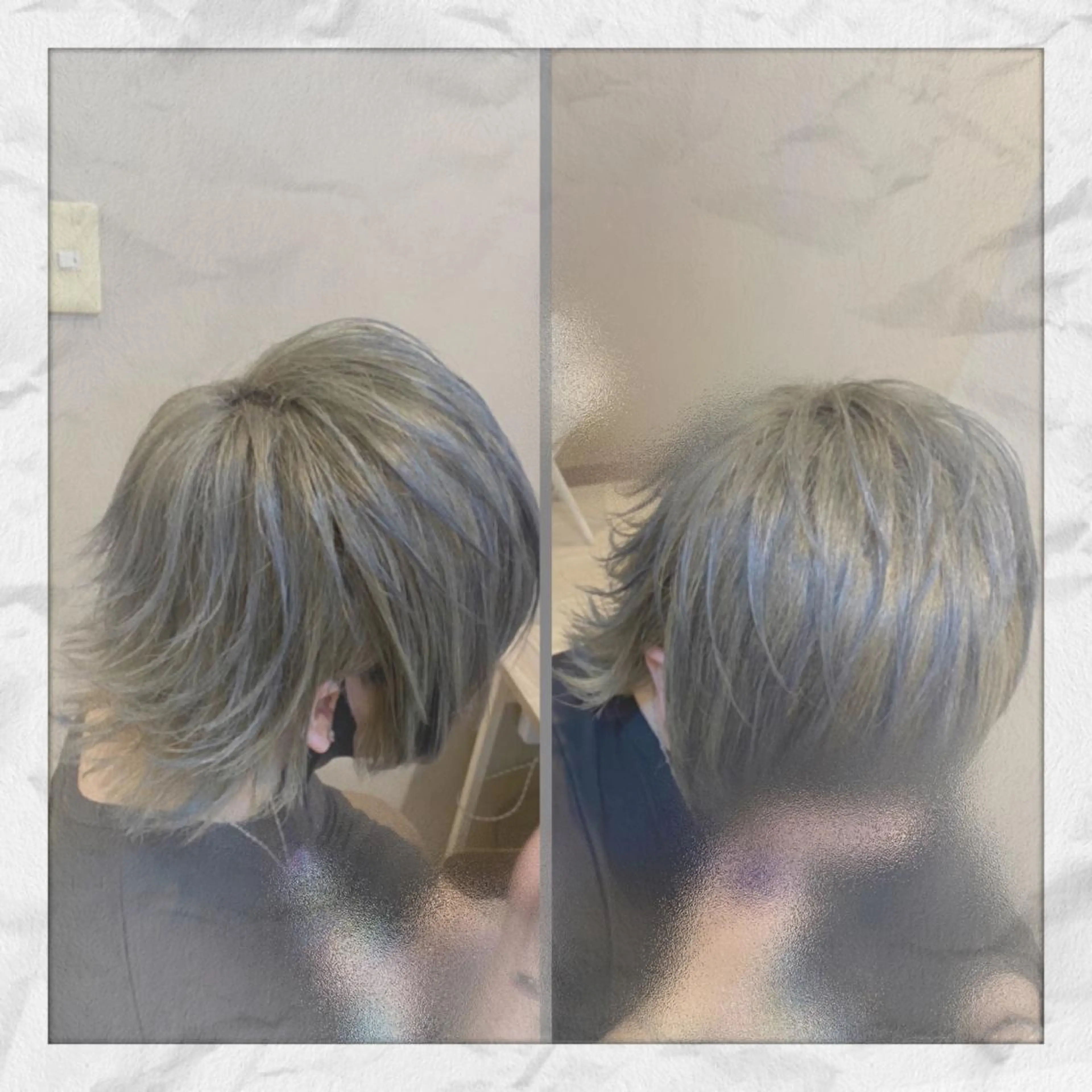 ショート ヘアアレンジ メンズ ヘアセット ヘアセット/着付け 𓇼 松本 夏美𓇼のヘアスタイル