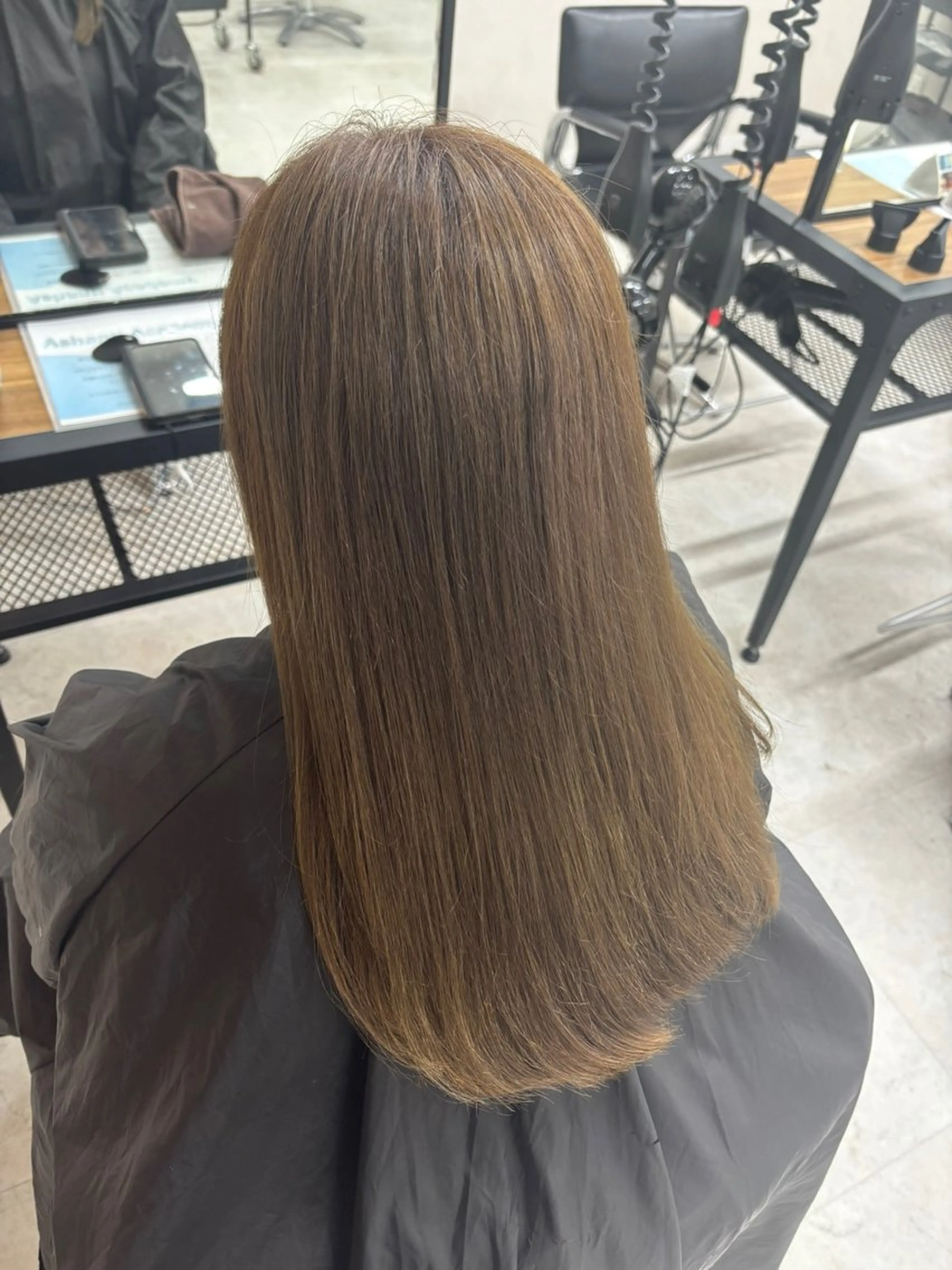 カラー ベージュカラー オリーブベージュ Emerge立川南口 SUGATAのヘアスタイル