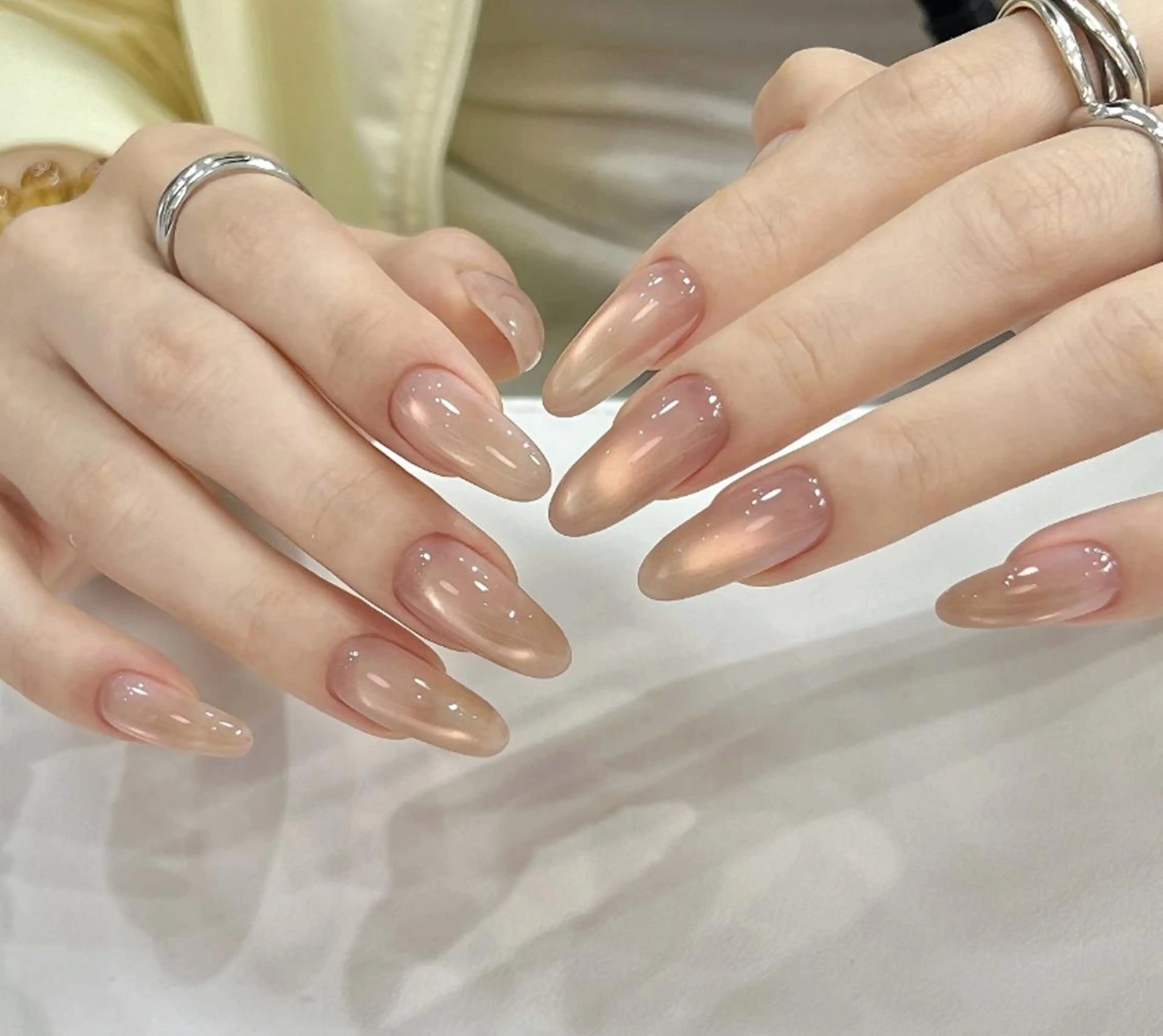 ネイル ハンドネイル ハンドケア 🍑 momo_nailのネイルデザイン