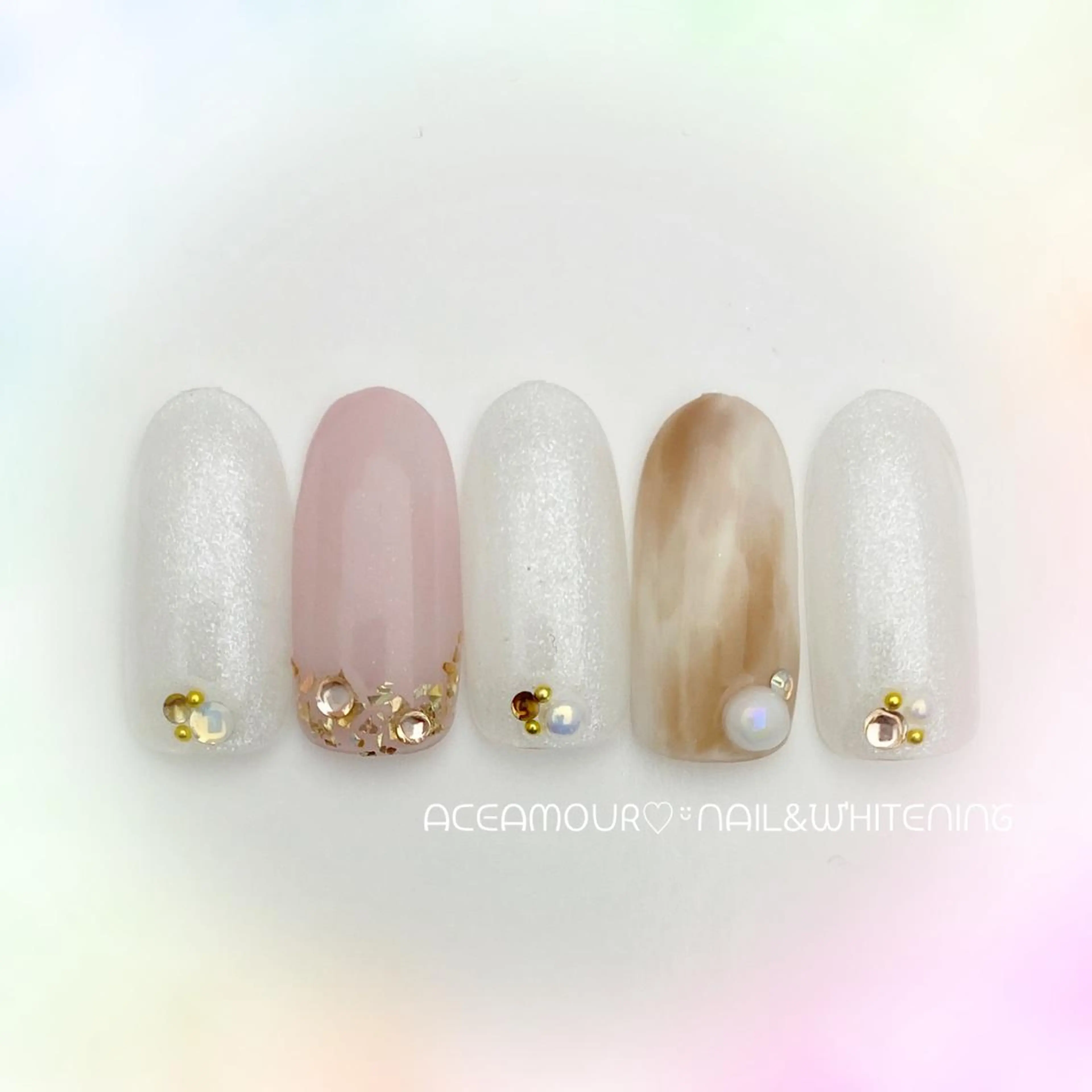 ネイル ネイル/耳つぼ /新ホワイトニングのネイルデザイン