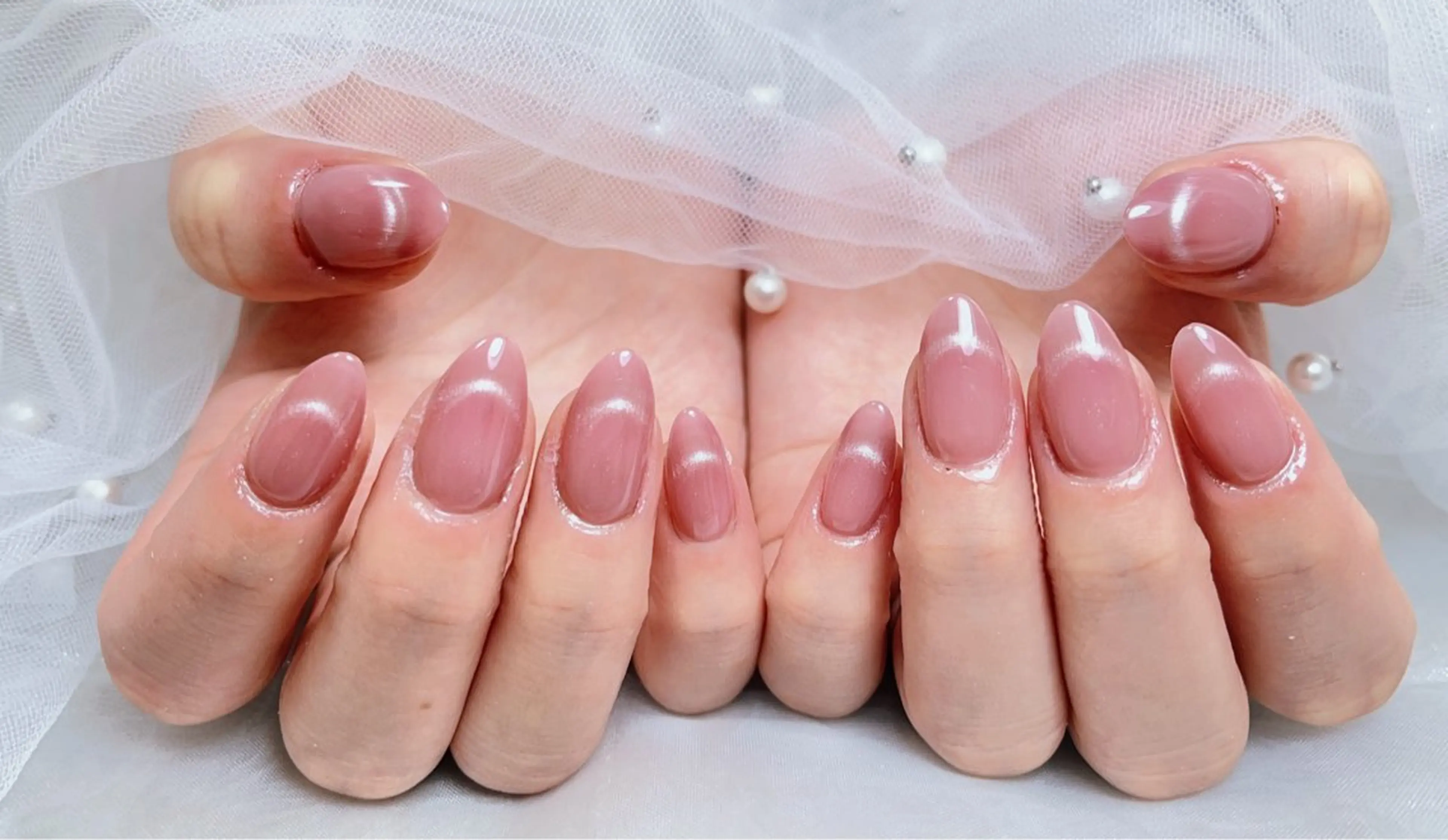 ネイル オーロラネイル チークネイル フットネイル フレンチネイル ジェルネイル NEW NAIL💞 yukiのネイルデザイン