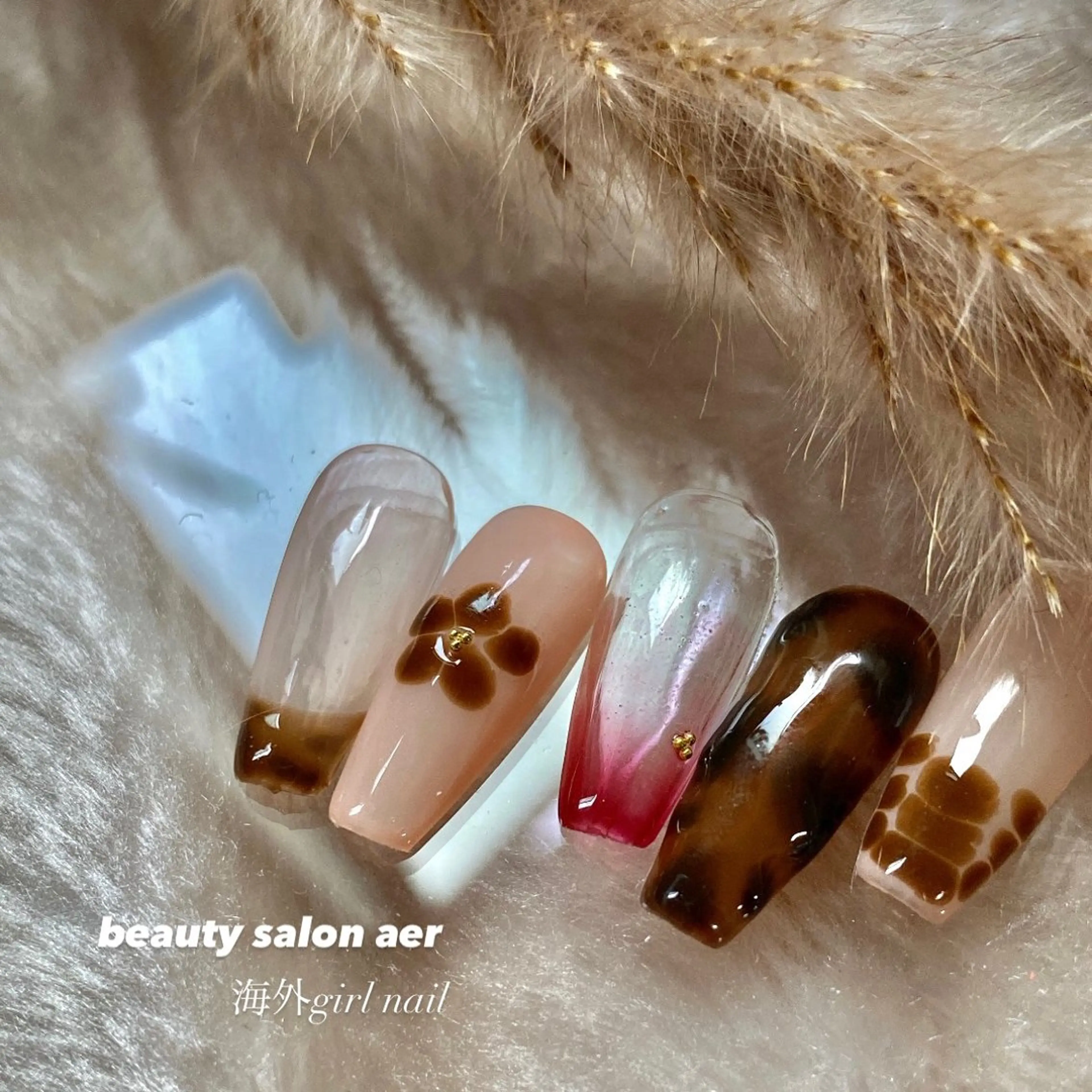 ネイル ハンドネイル デコパーツが得意♪ ネイル/眉毛/エステの眉毛・アイブロウイメージ